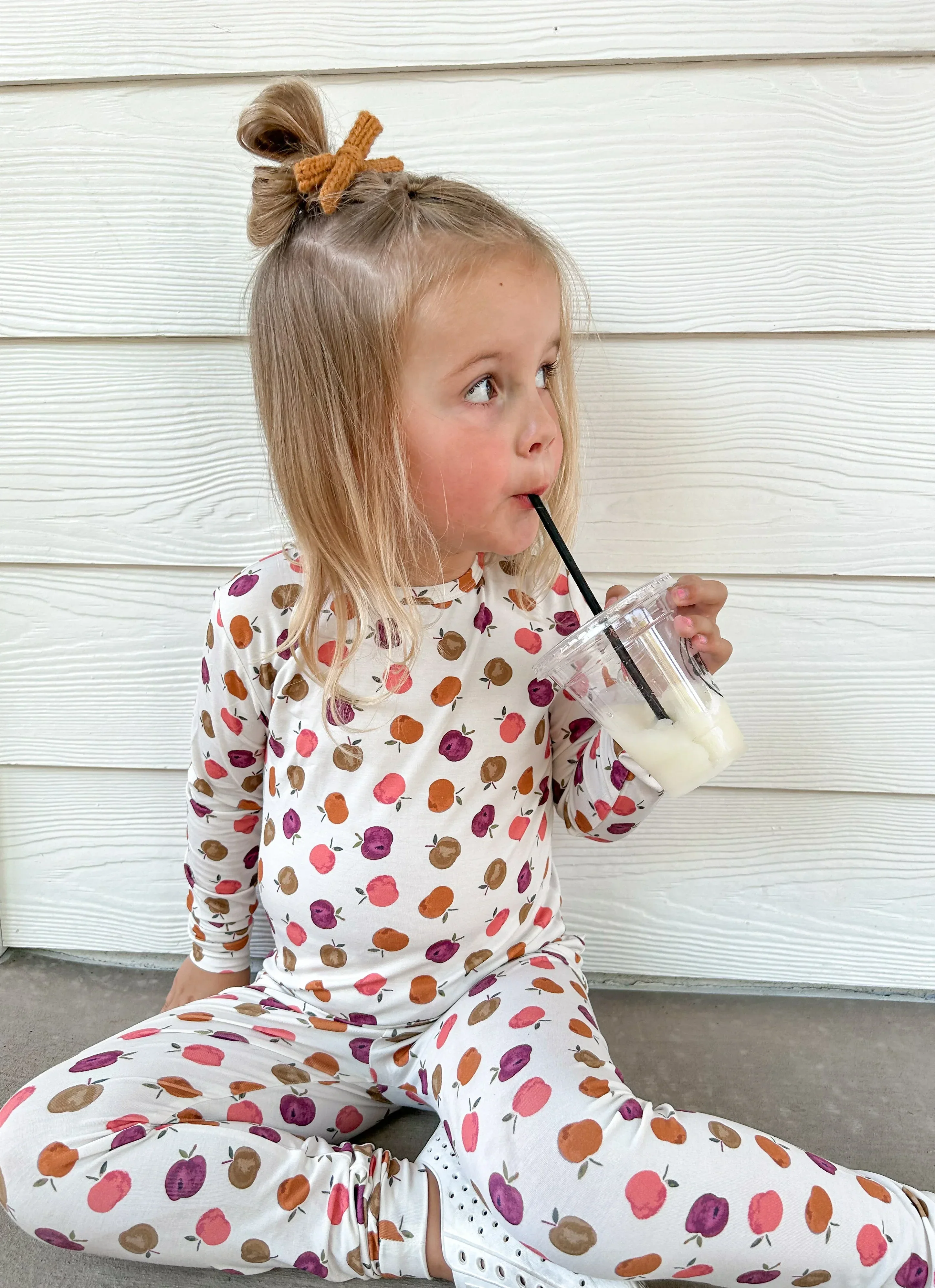 Apple of My Eye 2pc Bamboo Pajamas - Image 2
