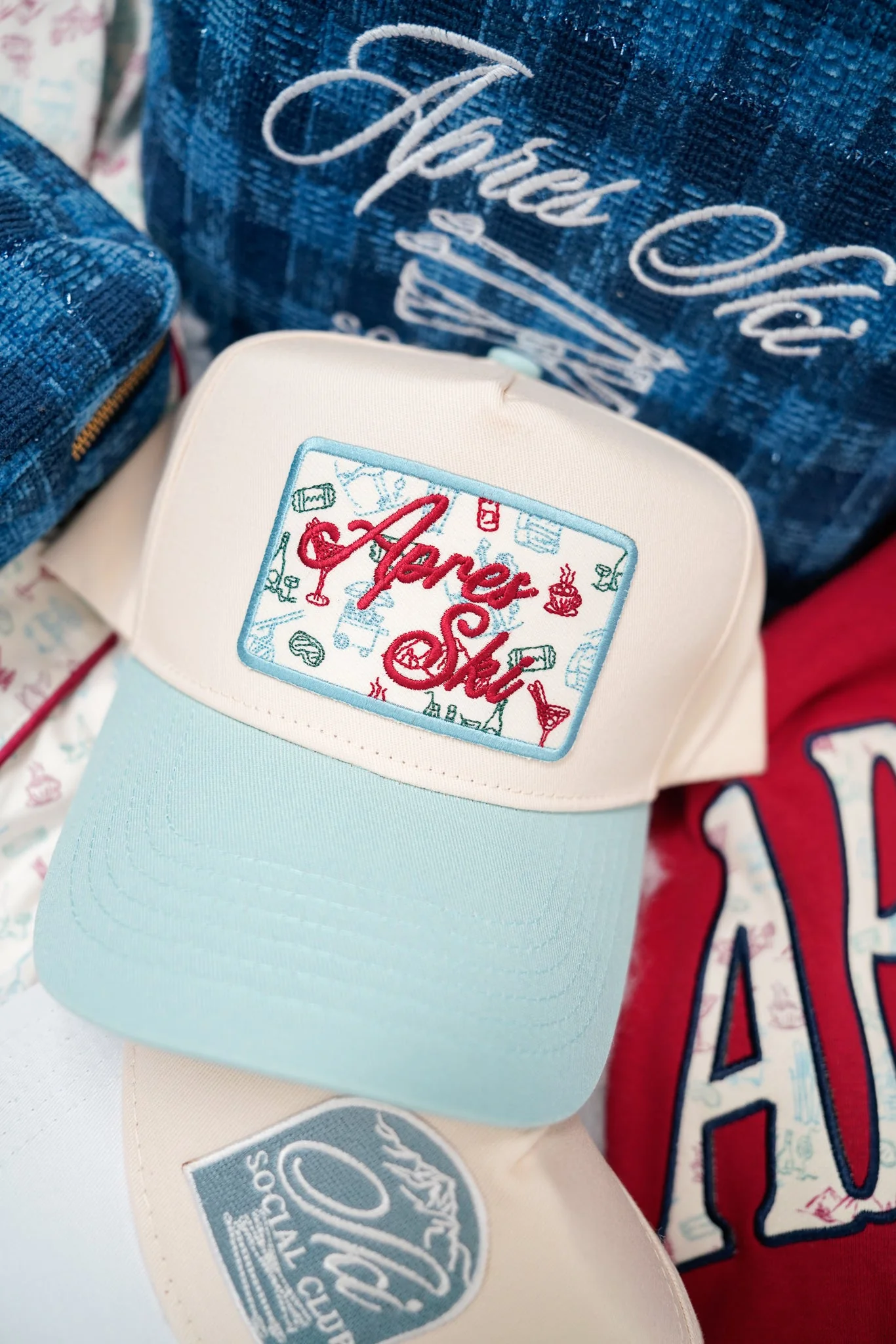 Apres Ski - Baby Blue Vintage Trucker Hat - Image 11