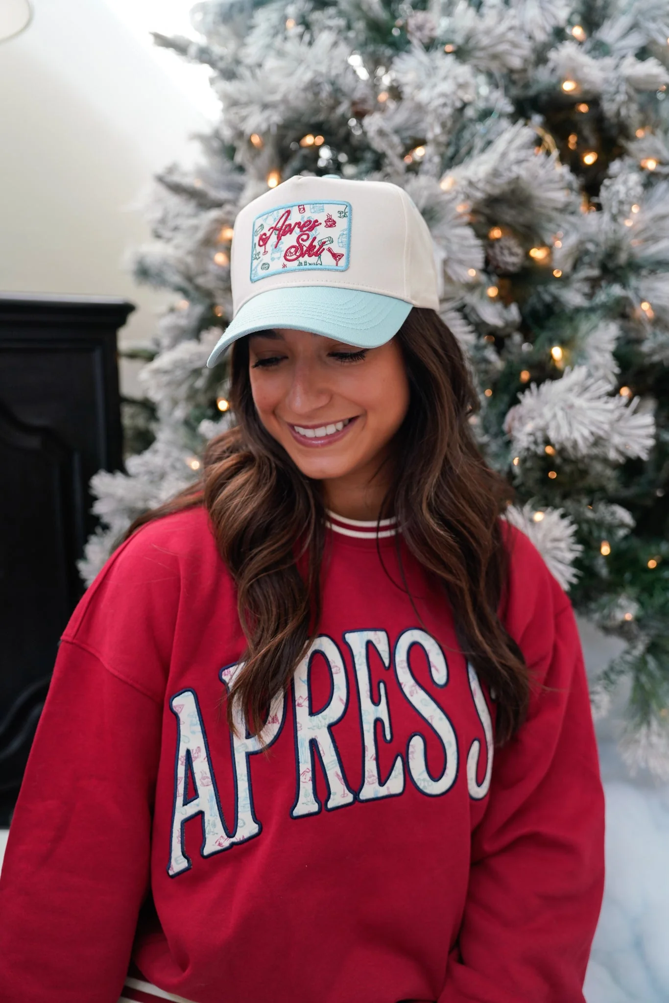Apres Ski - Baby Blue Vintage Trucker Hat - Image 2