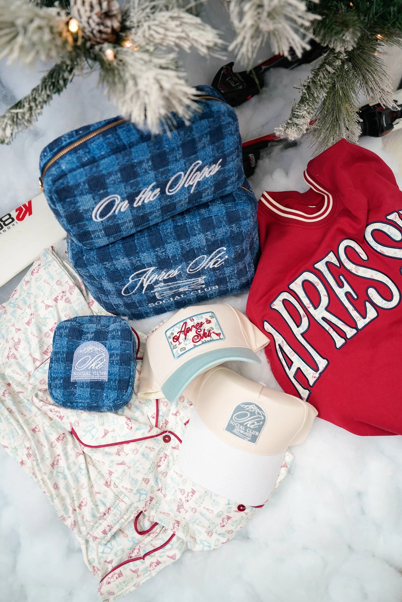 Apres Ski - Baby Blue Vintage Trucker Hat - Image 5