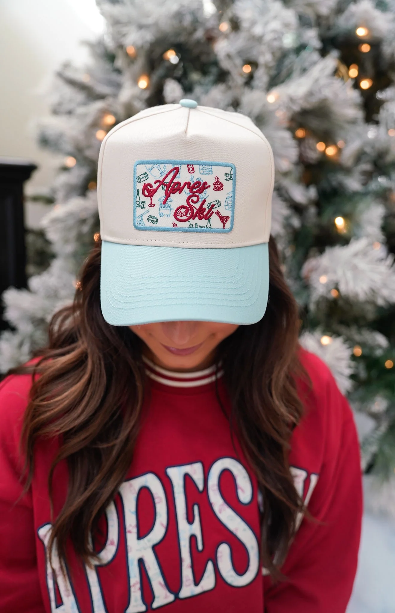 Apres Ski - Baby Blue Vintage Trucker Hat - Image 8