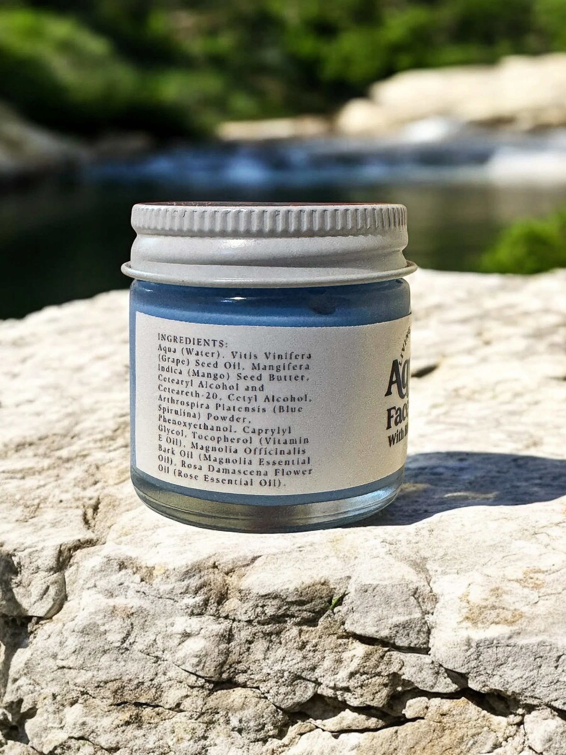 Aqua Face Cream for Young and Mature Skin, Clear Skin - Image 5