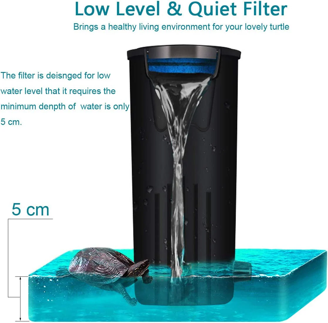 Aquarium Filter Waterfall Flow - Image 5