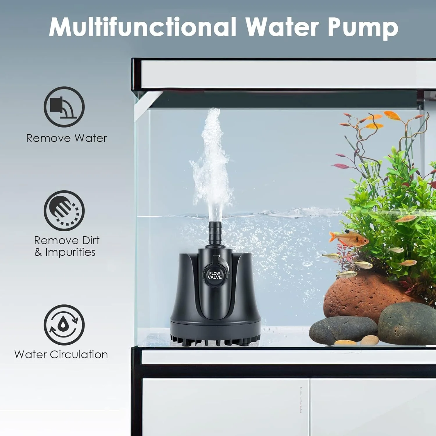 Aquarium Water Pump with Adjustable Switch - Image 5