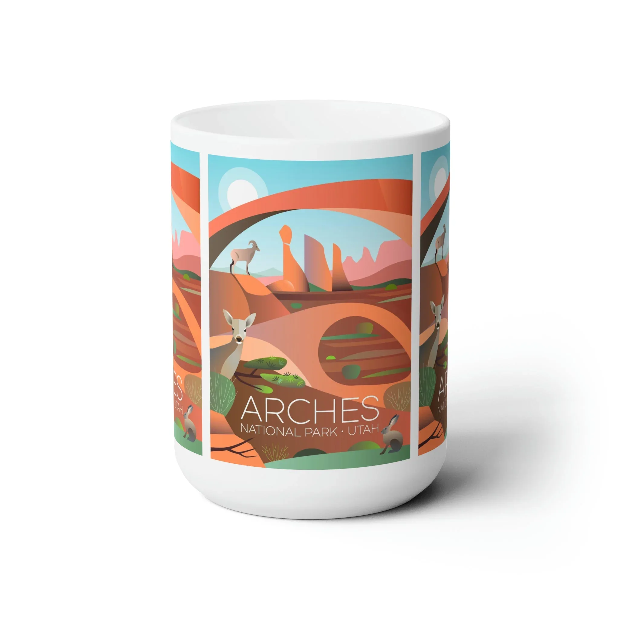 Arches National Park Ceramic Mug 11oz or 15oz - Image 2
