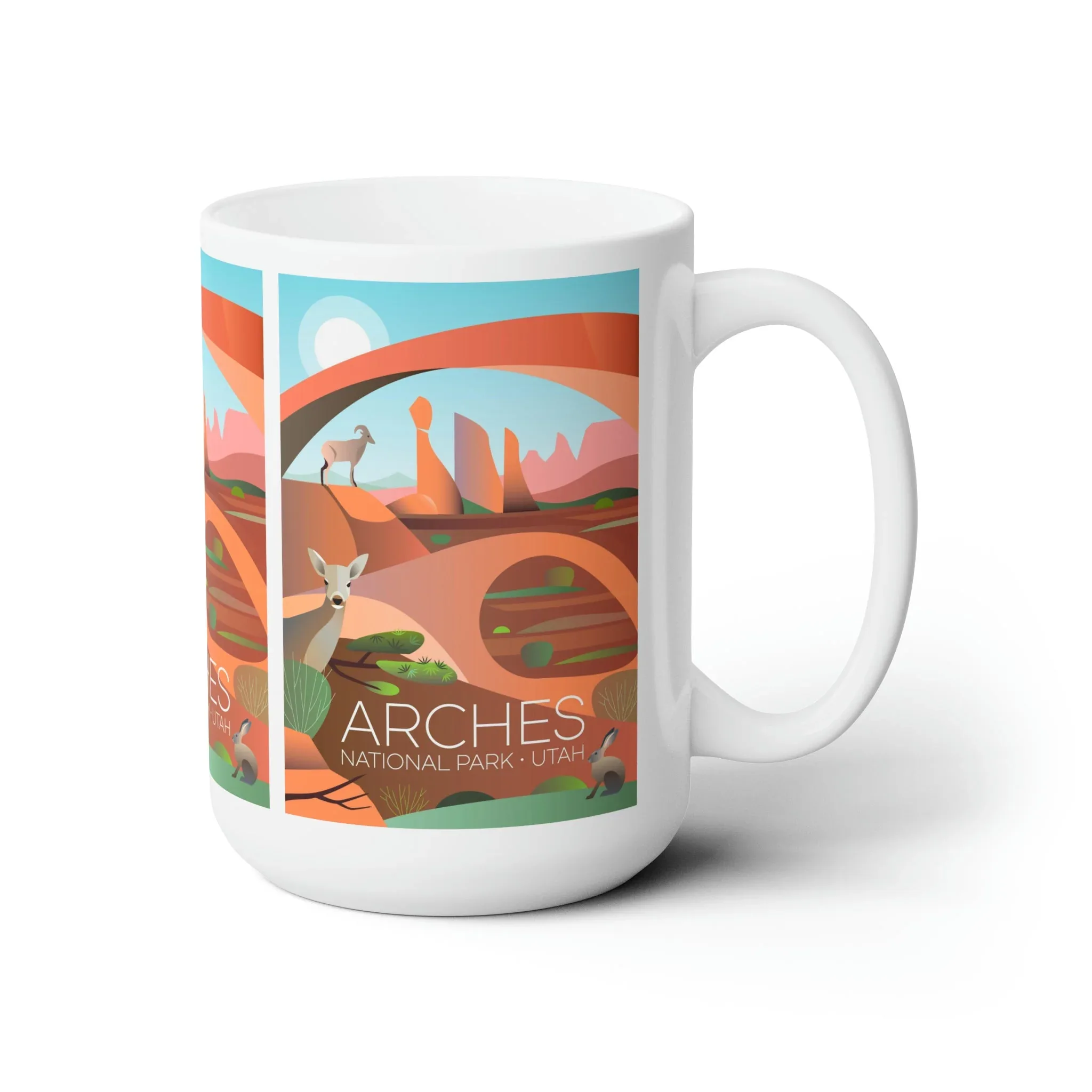 Arches National Park Ceramic Mug 11oz or 15oz - Image 3