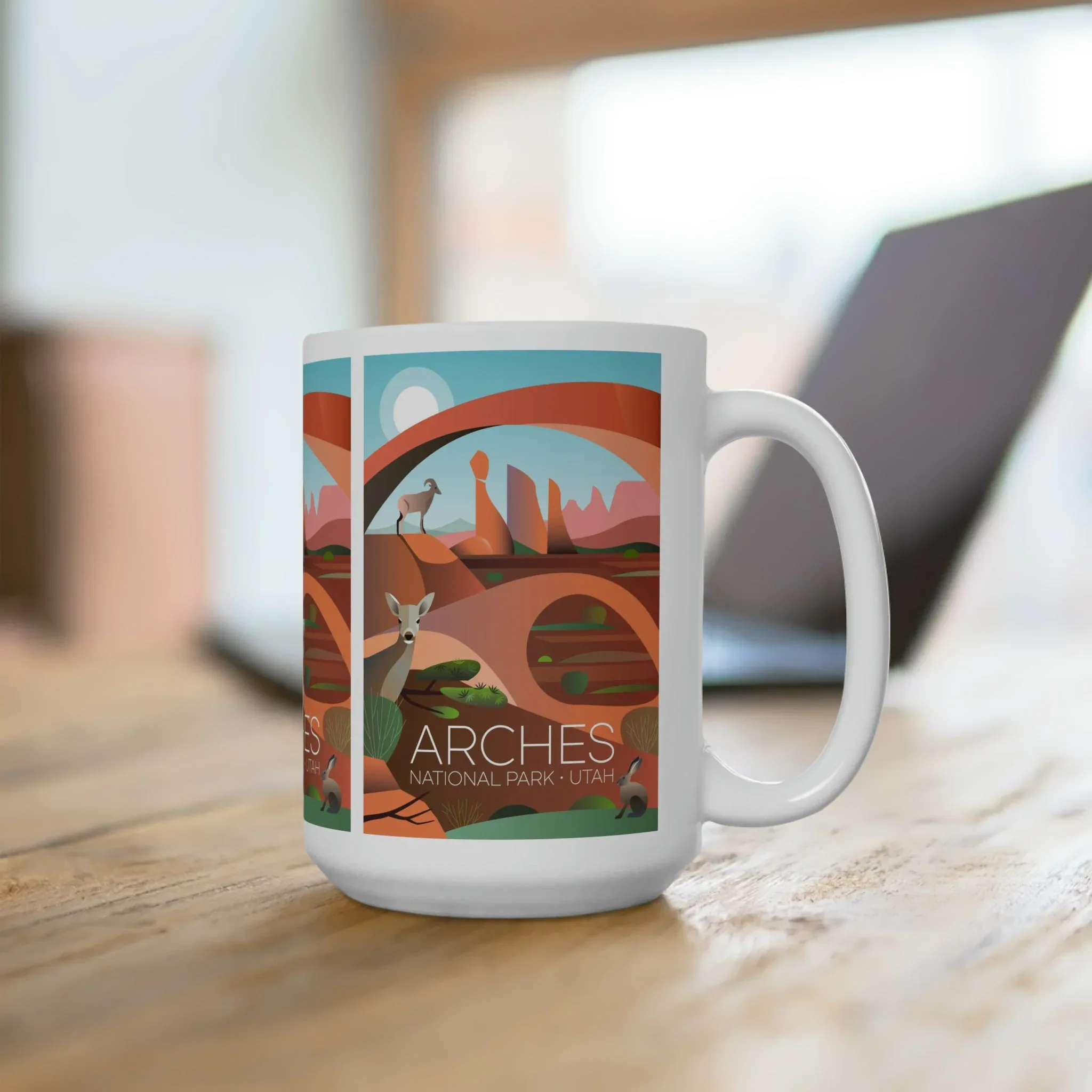Arches National Park Ceramic Mug 11oz or 15oz - Image 4