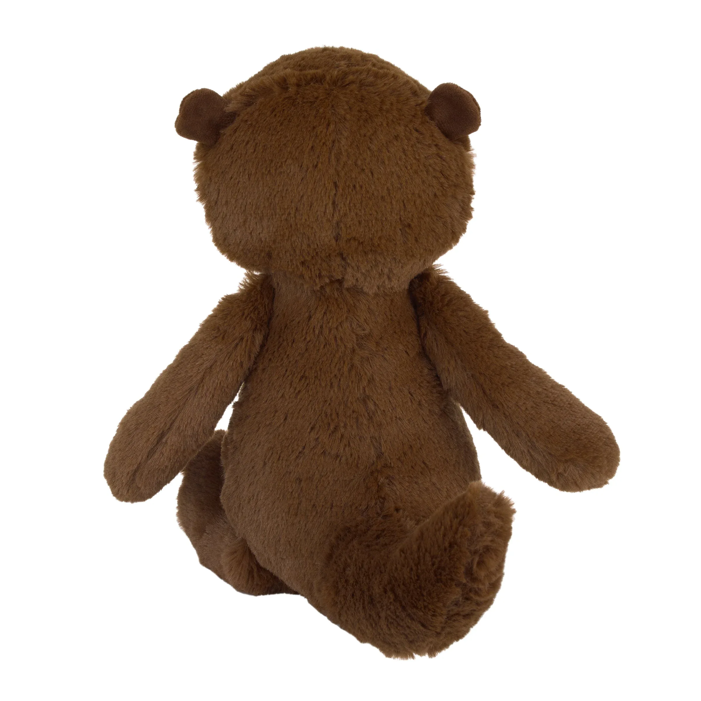 Arctic Adventure Tan and Brown Sea Otter Cuddle Plush Stuffed Animal - Image 3