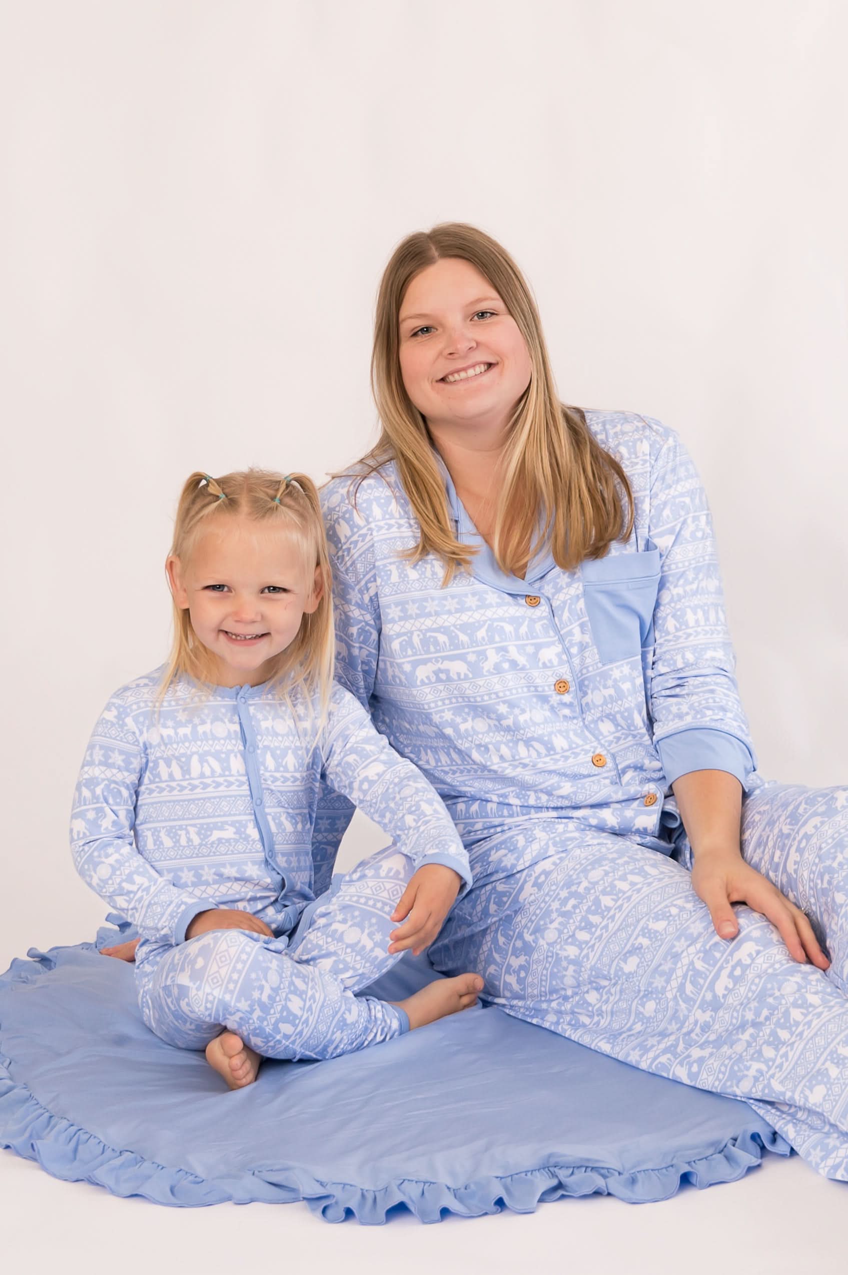 Arctic Fair Isle | Snap Romper - Image 2