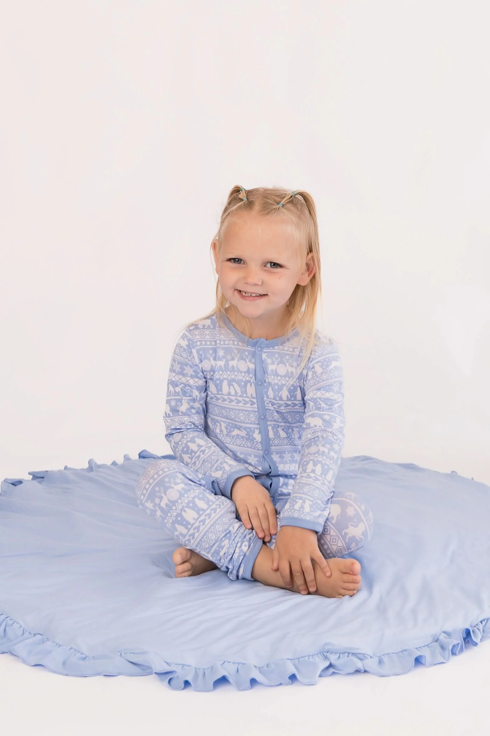 Arctic Fair Isle | Snap Romper - Image 3