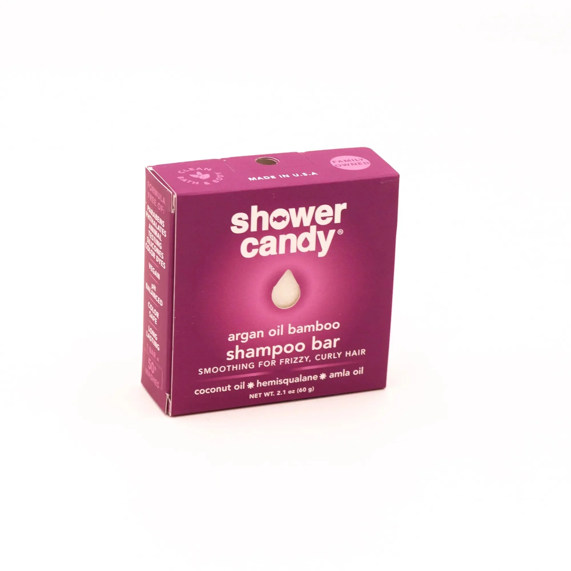 Argan Oil Bamboo Shampoo Bar – Smoothing Solid Shampoo for Frizzy and Curly Hair - Image 6