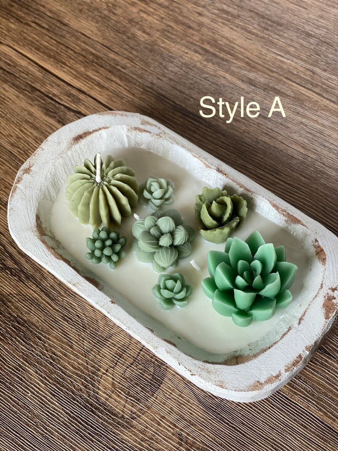 Arizona Dream Cactus Wooden Bowl Candle - Image 5