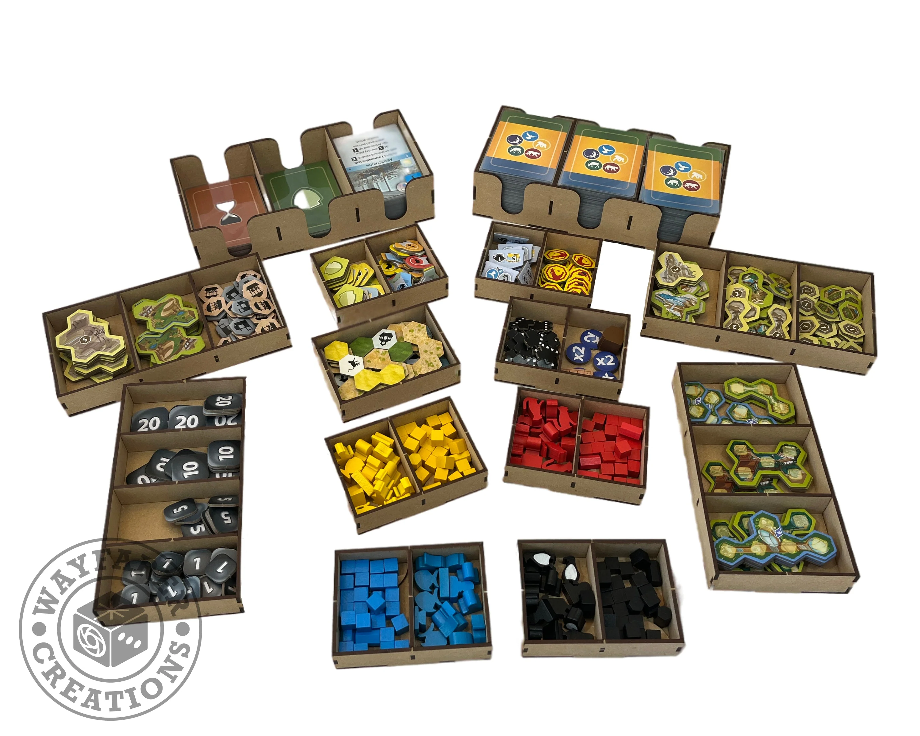 Ark Nova Board Game Organizer Insert - Image 2