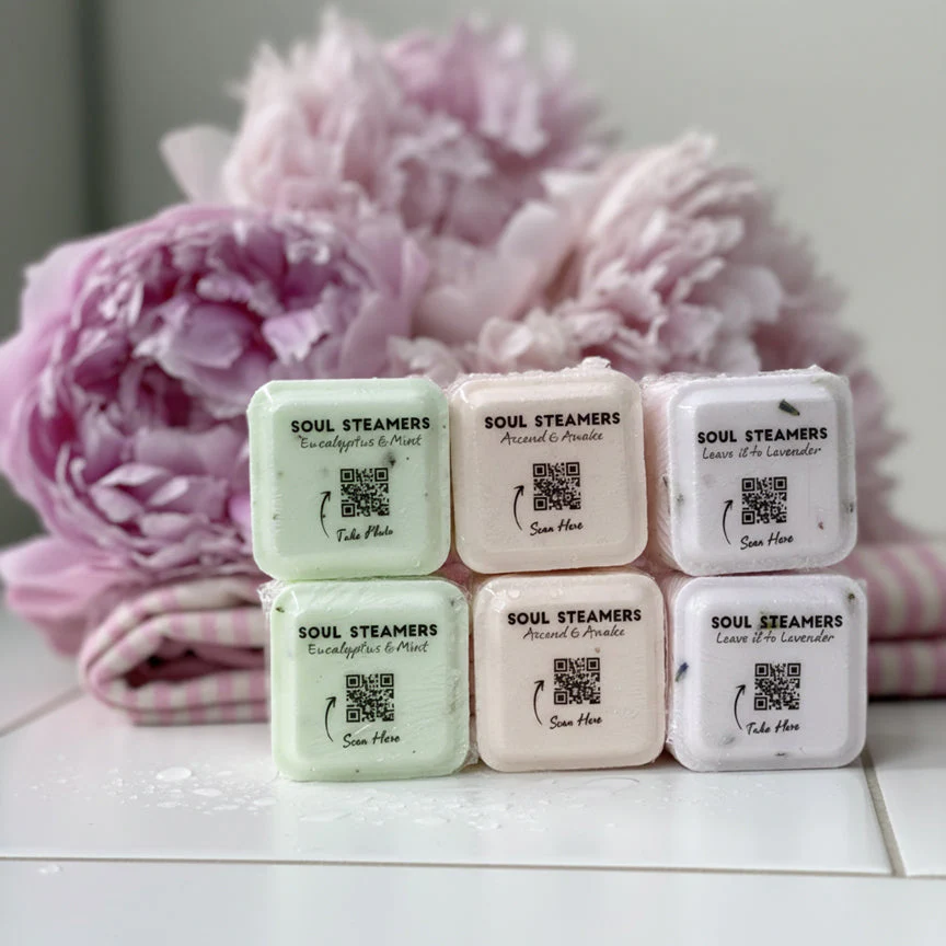 Aromatherapy Shower Steamers - XL Size Lasts 2-3 Showers | Soul Balm Sisters - Image 2