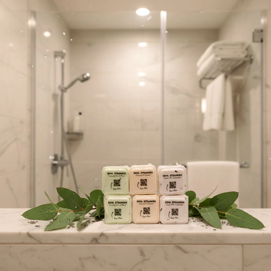 Aromatherapy Shower Steamers - XL Size Lasts 2-3 Showers | Soul Balm Sisters - Image 4