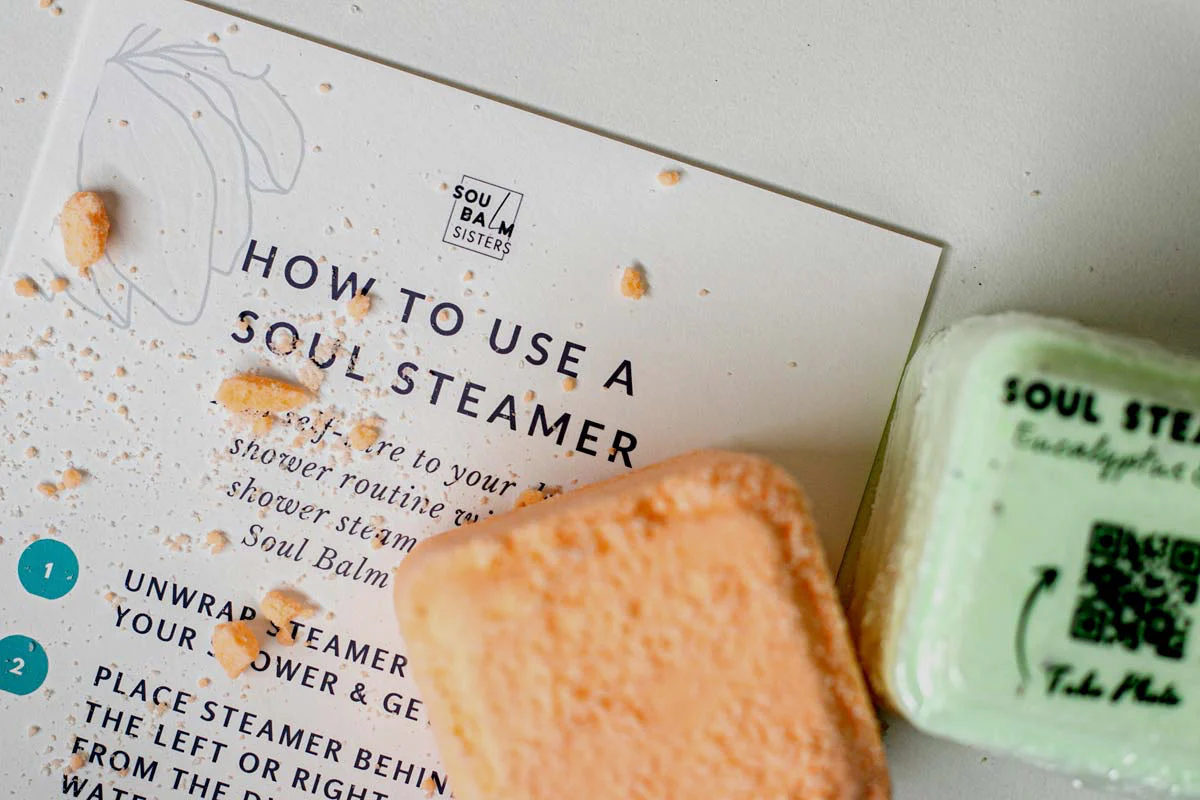 Aromatherapy Shower Steamers - XL Size Lasts 2-3 Showers | Soul Balm Sisters - Image 7