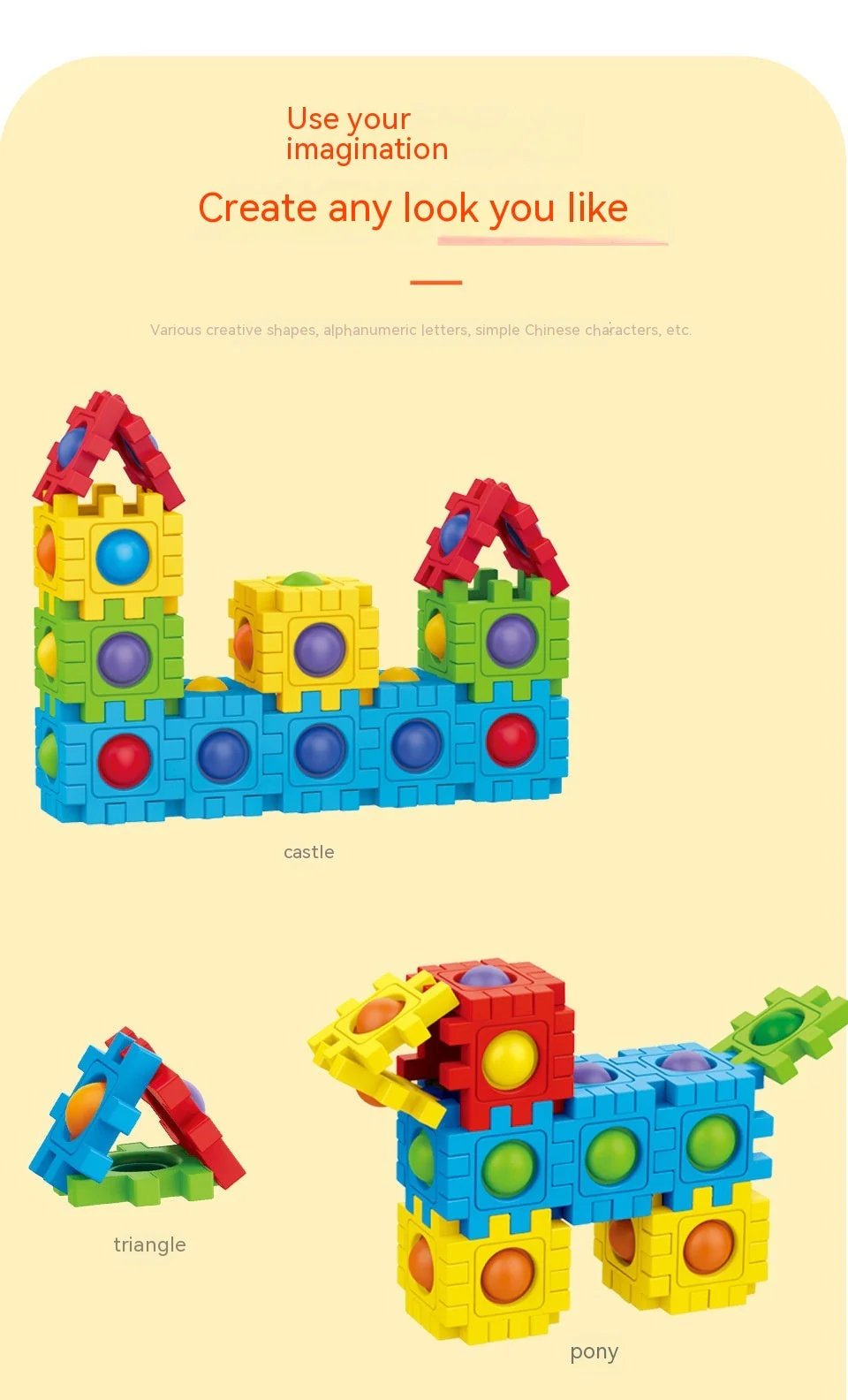 Assembling Building Blocks 3D Puzzle Model Press To Construct Children's Fun Interactive Educational Toys - Image 6