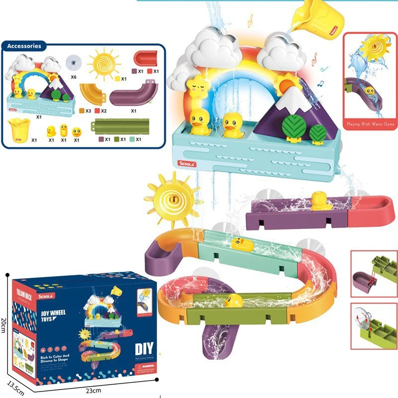 Assembling Track Ball Shower Shower Water Toy - Image 10