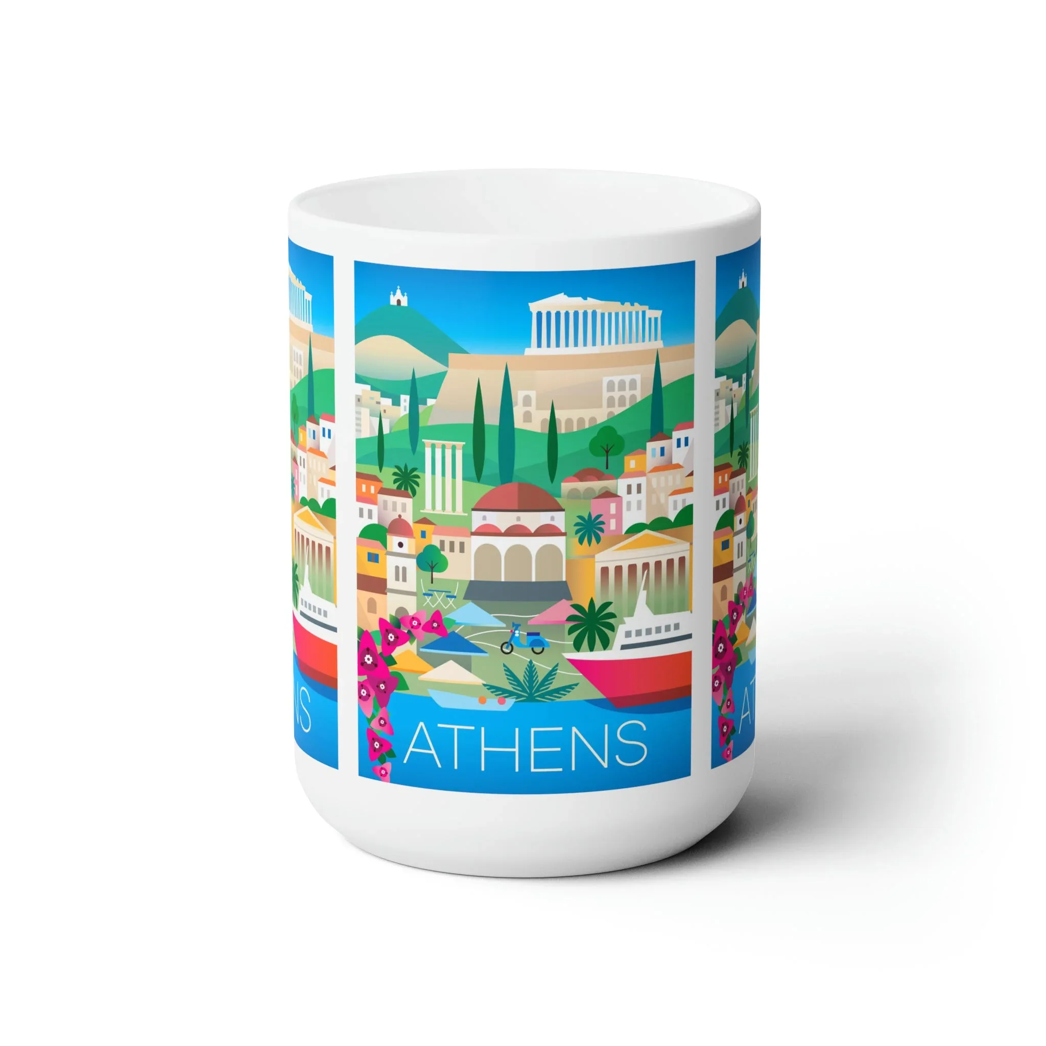 Athens Ceramic Mug 11oz or 15oz - Image 2