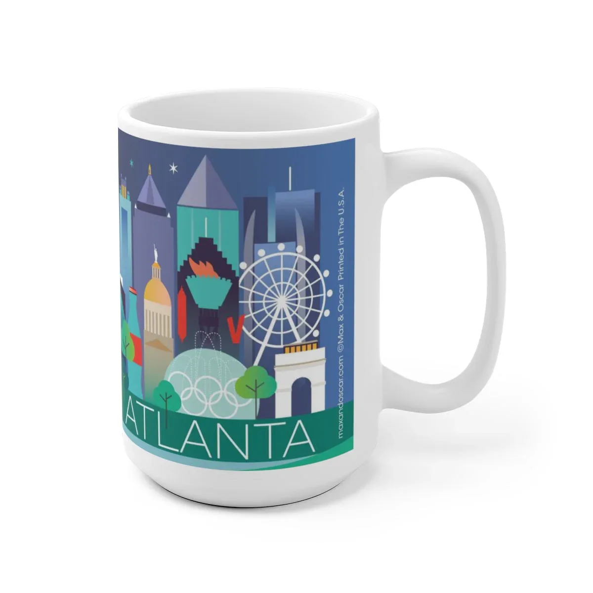 ATLANTA 11 OZ OR 15 OZ CERAMIC MUG - Image 3