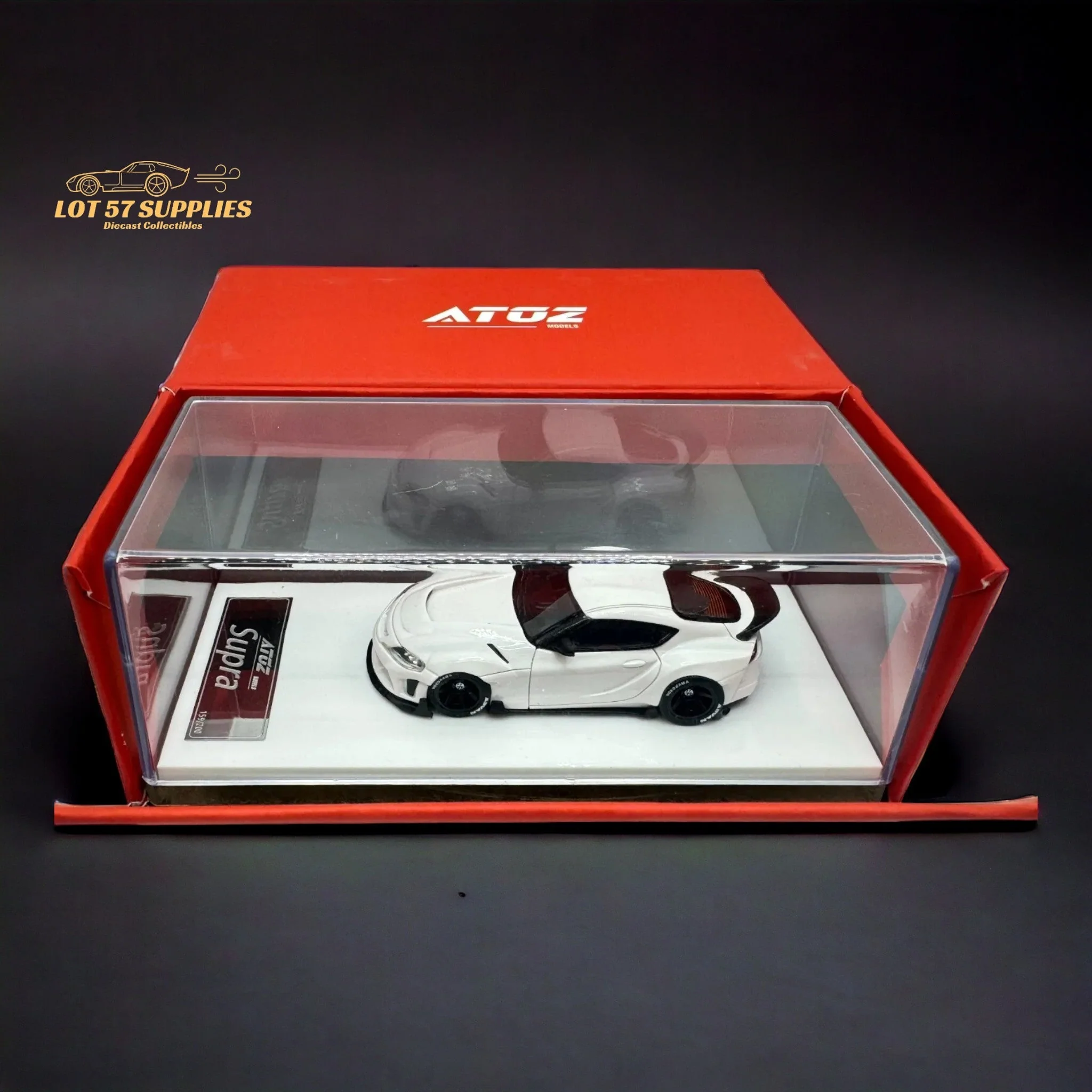 ATOZ Toyota Supra GR White 1:64 - Image 2
