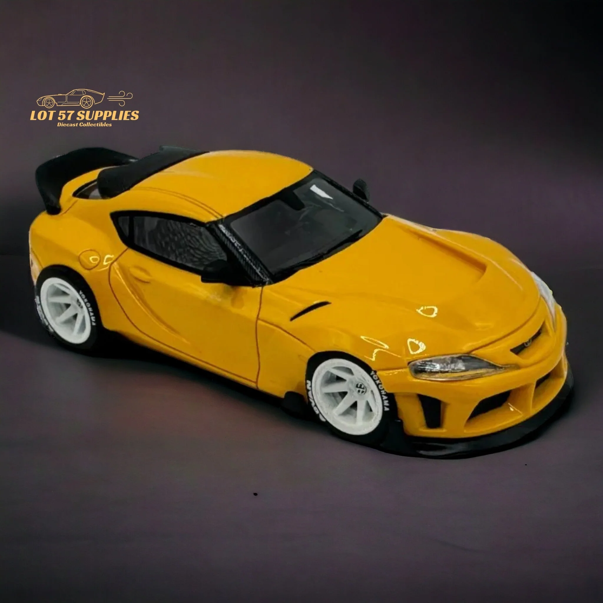 ATOZ Toyota Supra GR Yellow 1:64 - Image 6