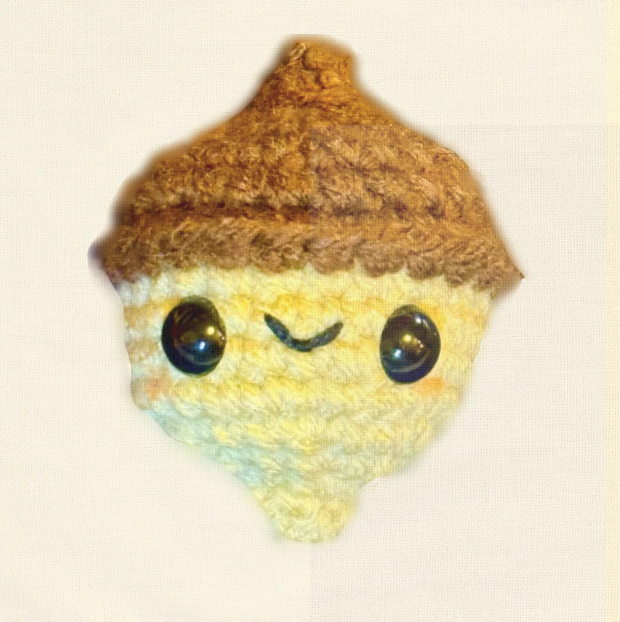 augie the acorn | weighted cat toy - Image 2