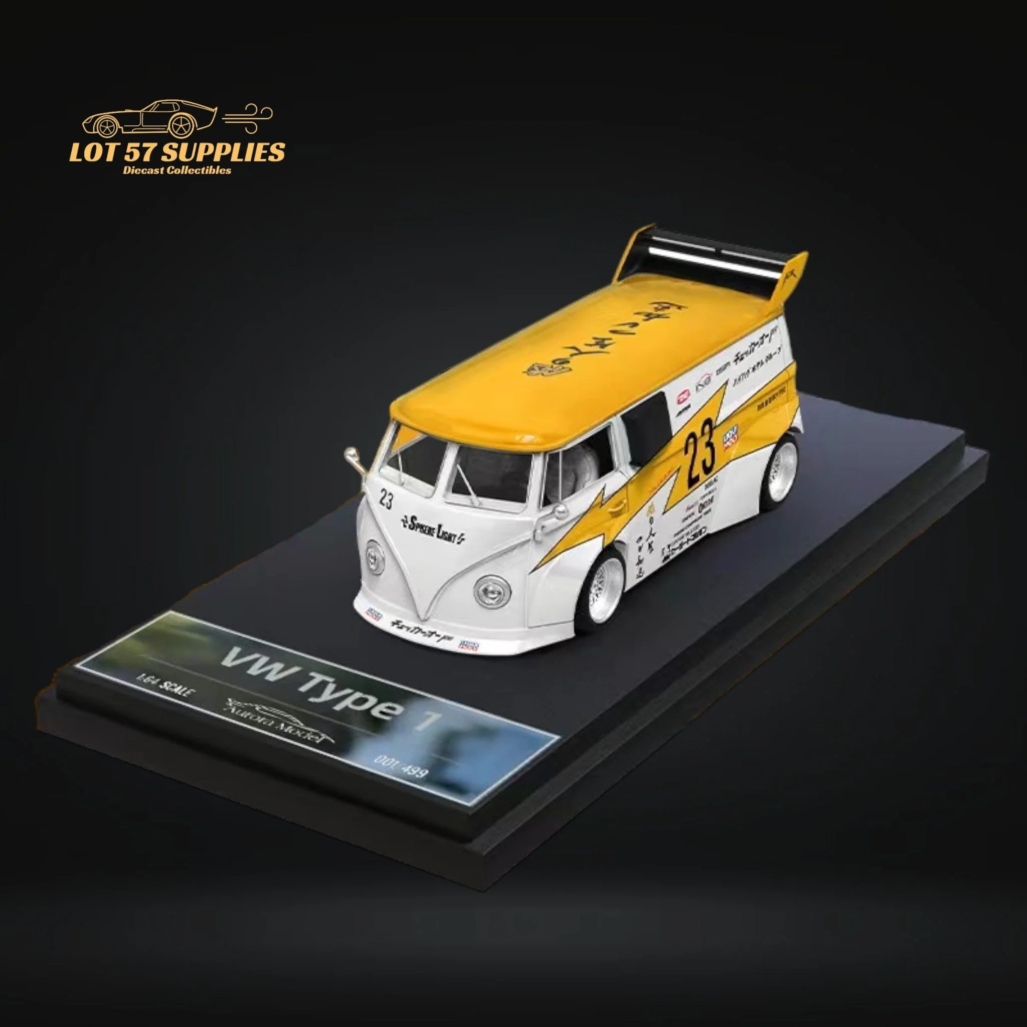 Aurora Model VW Volkswagen T1 Van Lighting #23 Livery 1:64 - Image 2