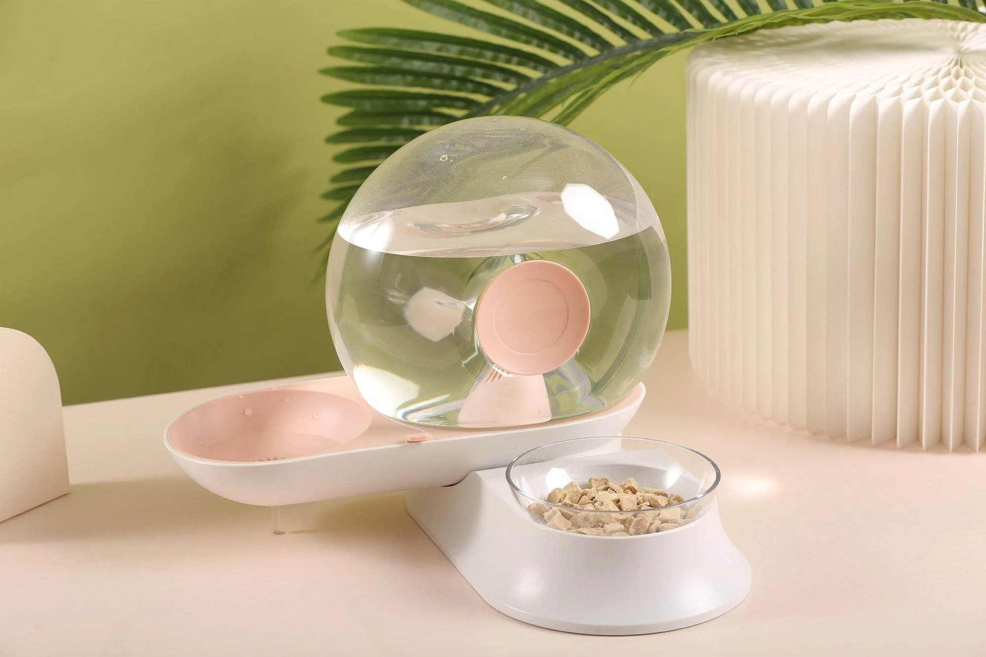 Auto-Myst Automatic Gravity Pet Water Dispenser - 2-in-1 Filtered Water & Food Bowl System with 2.8L Capacity - Image 15