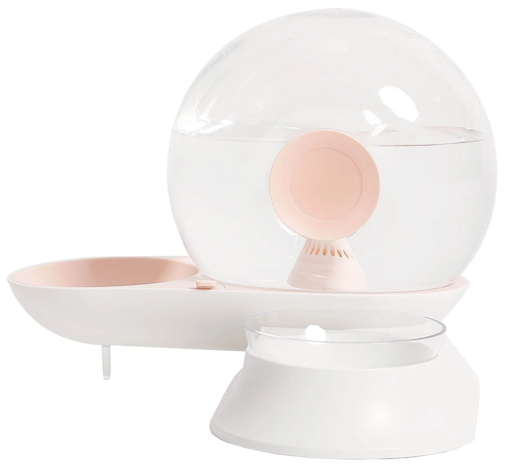Auto-Myst Automatic Gravity Pet Water Dispenser - 2-in-1 Filtered Water & Food Bowl System with 2.8L Capacity - Image 7