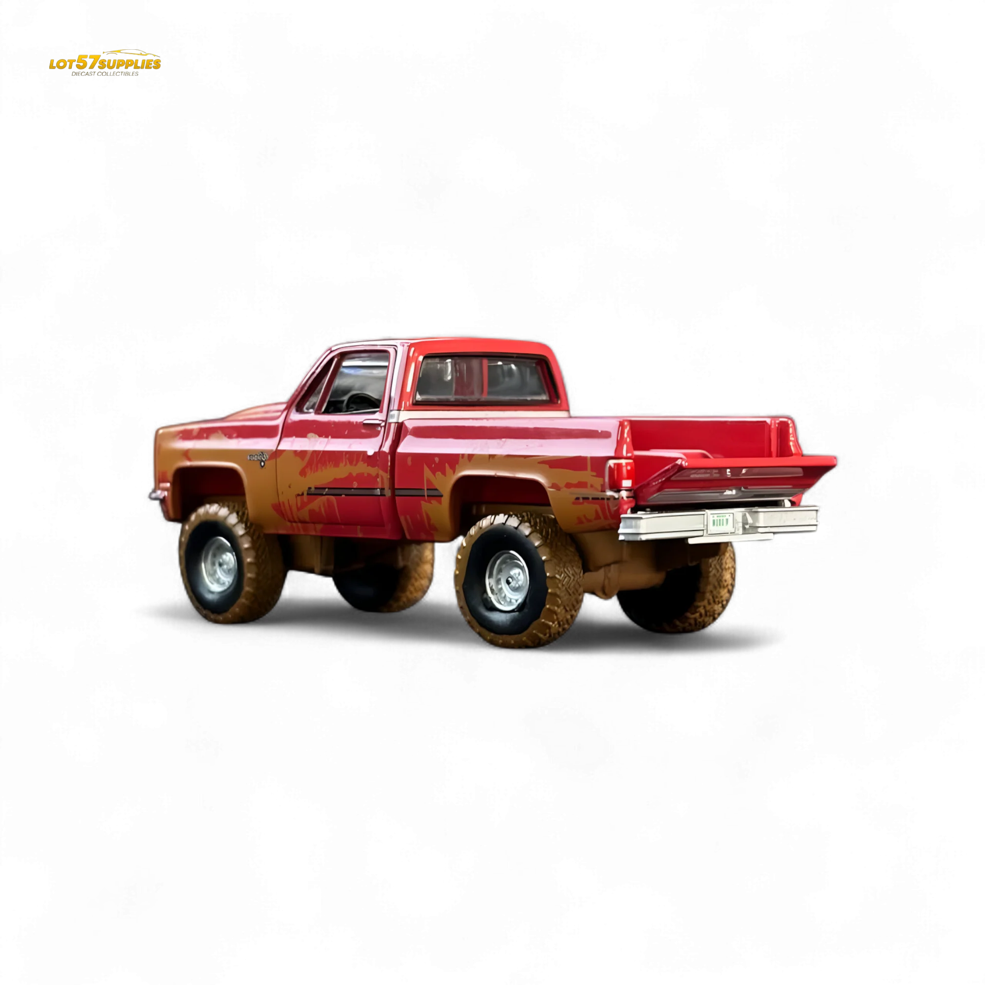 Auto World 1983 Chevrolet Silverado K10 Lifted 1:64 - Image 5