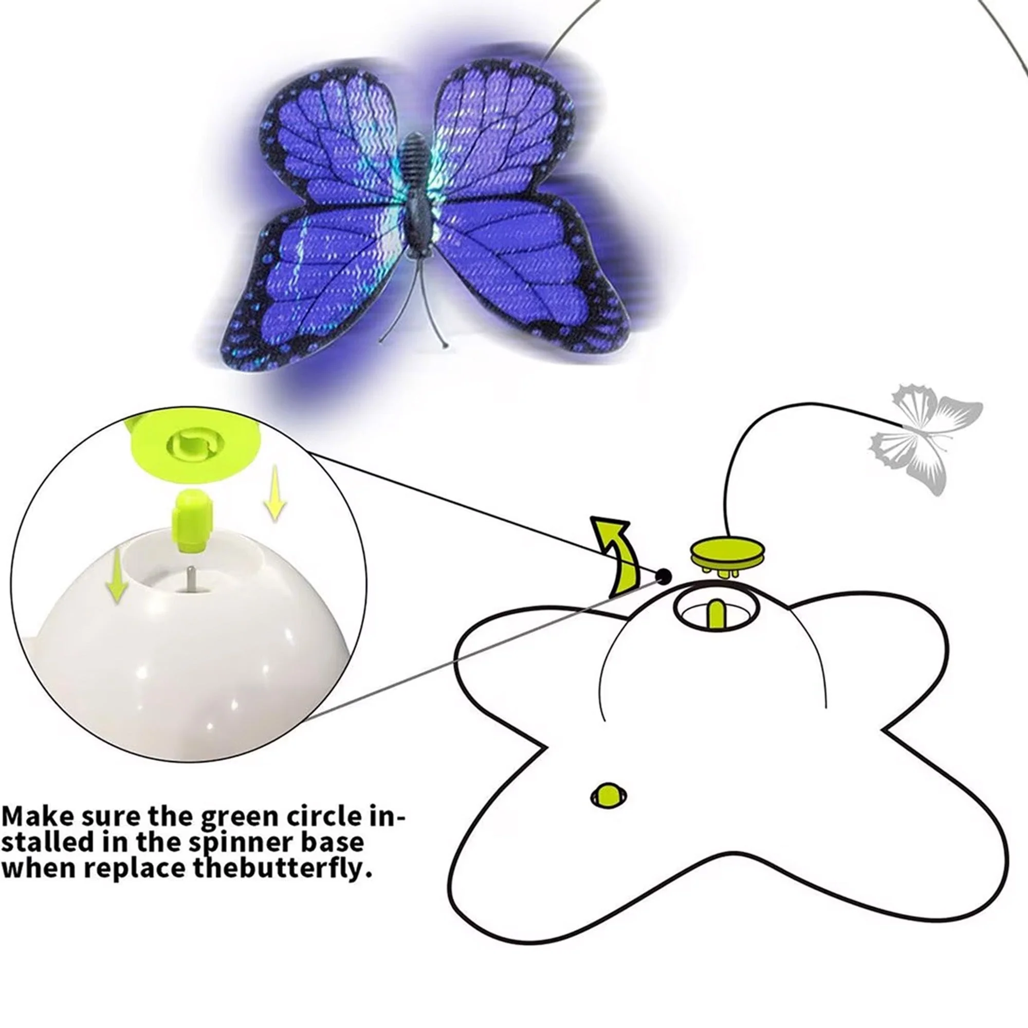 Automatic Butterfly Toy For Cat - Image 9