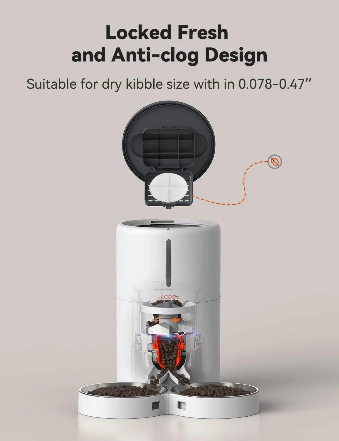 Automatic Cat Feeders for 2 Cats and Dogs - Image 5