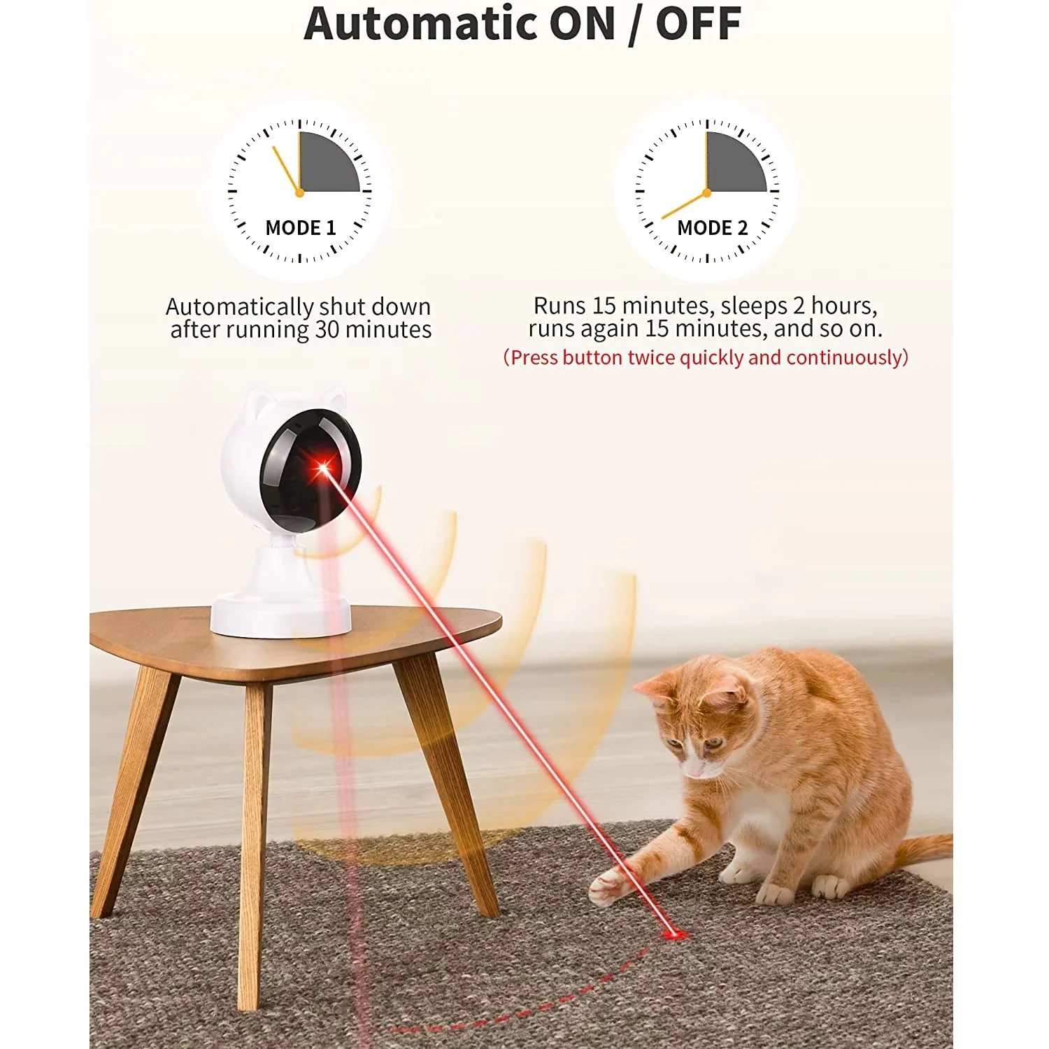 Automatic Cat Laser Toys - Image 3