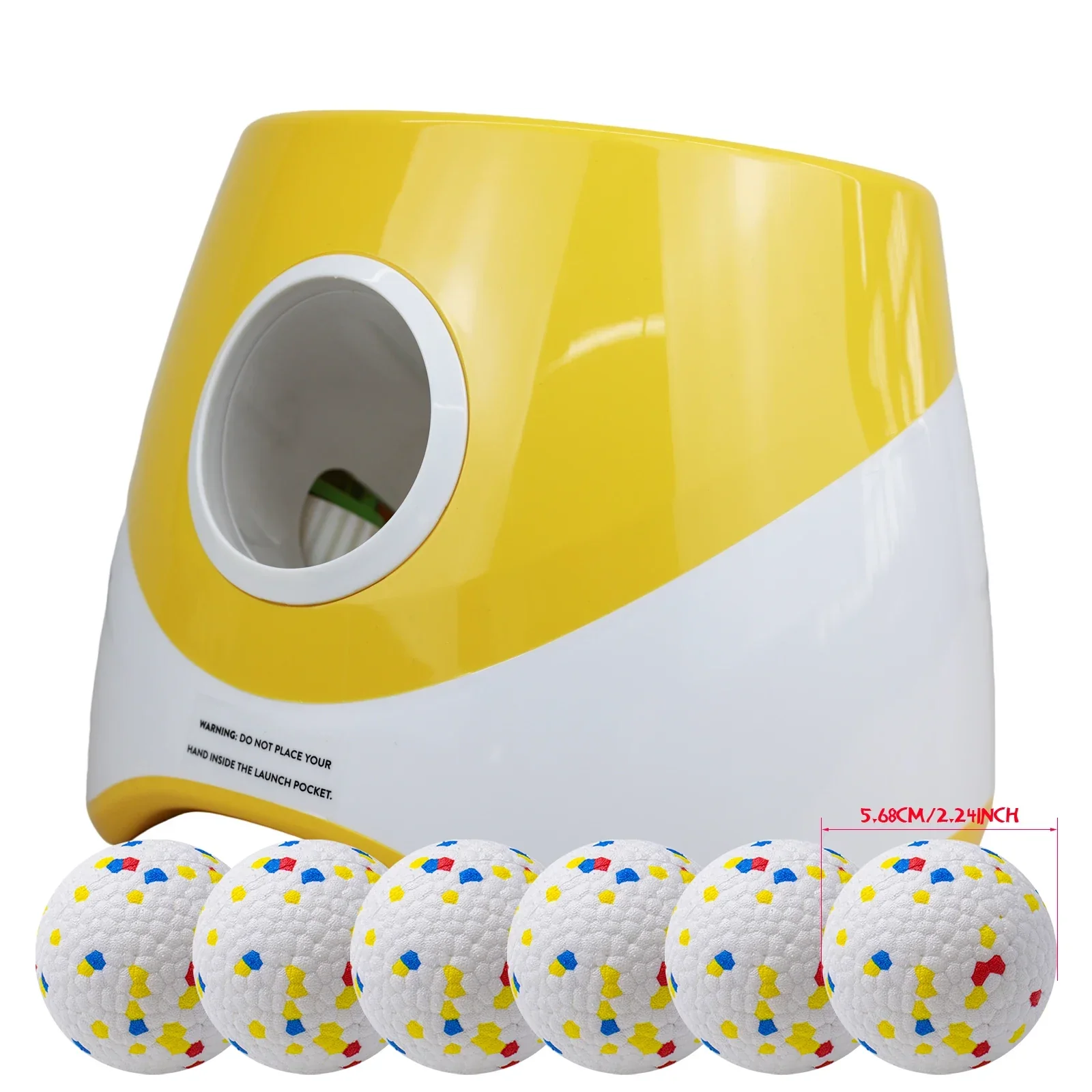 Automatic Dog Tennis Ball Launcher – Rechargeable Interactive Ball Throwing Machine for Small & Medium Dogs - Image 8