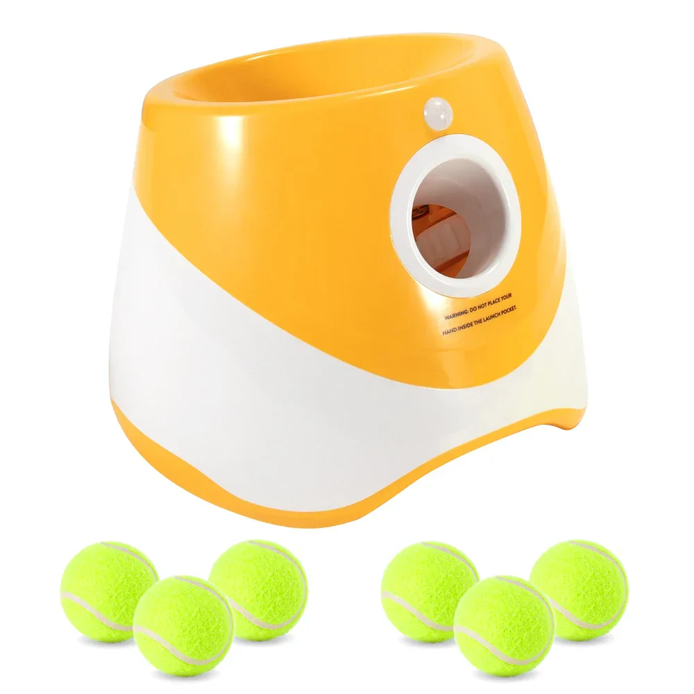 Automatic Dog Tennis Ball Launcher – Rechargeable Interactive Ball Throwing Machine for Small & Medium Dogs - Image 9