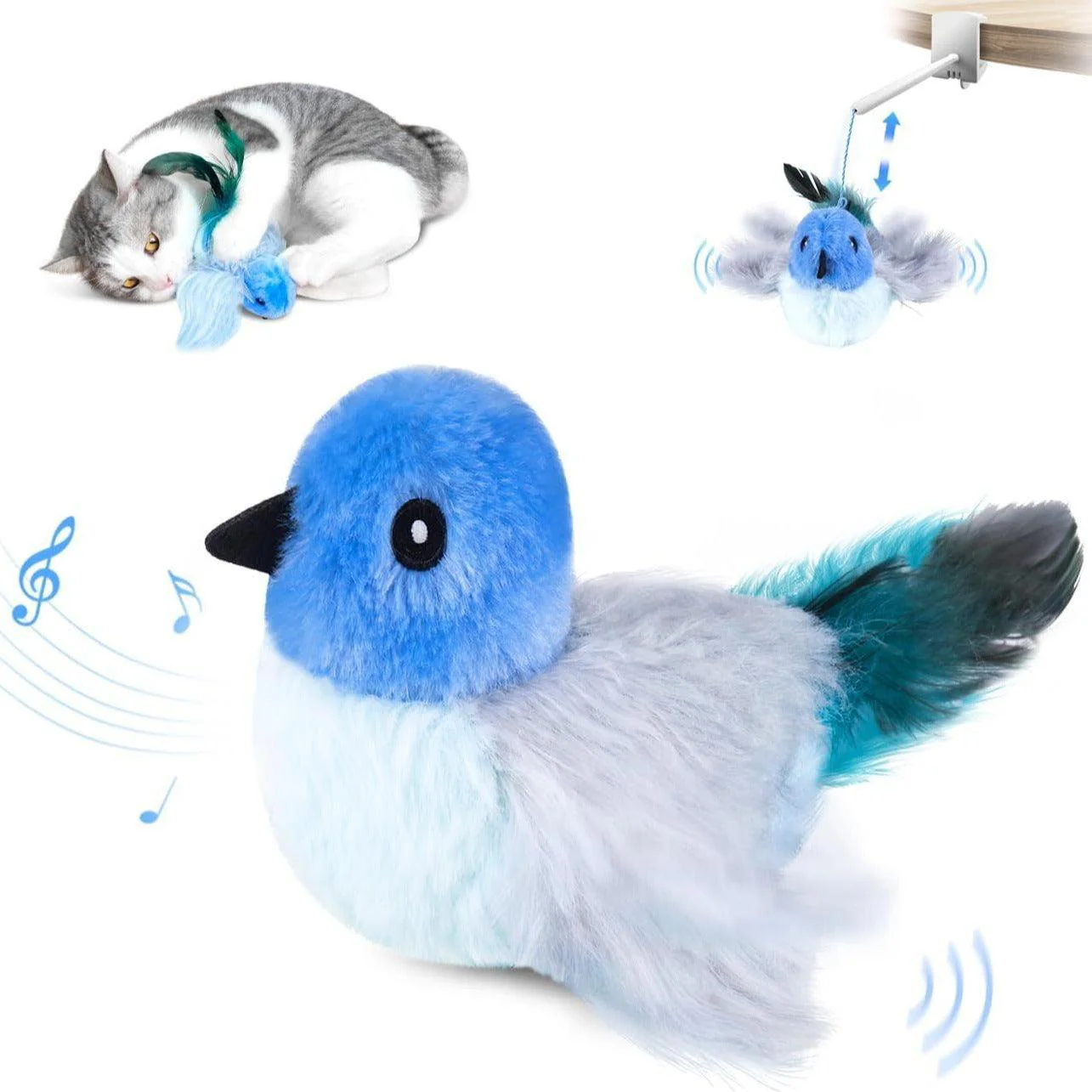 Automatic Flapping Bird Electric Cat Toy - Image 8