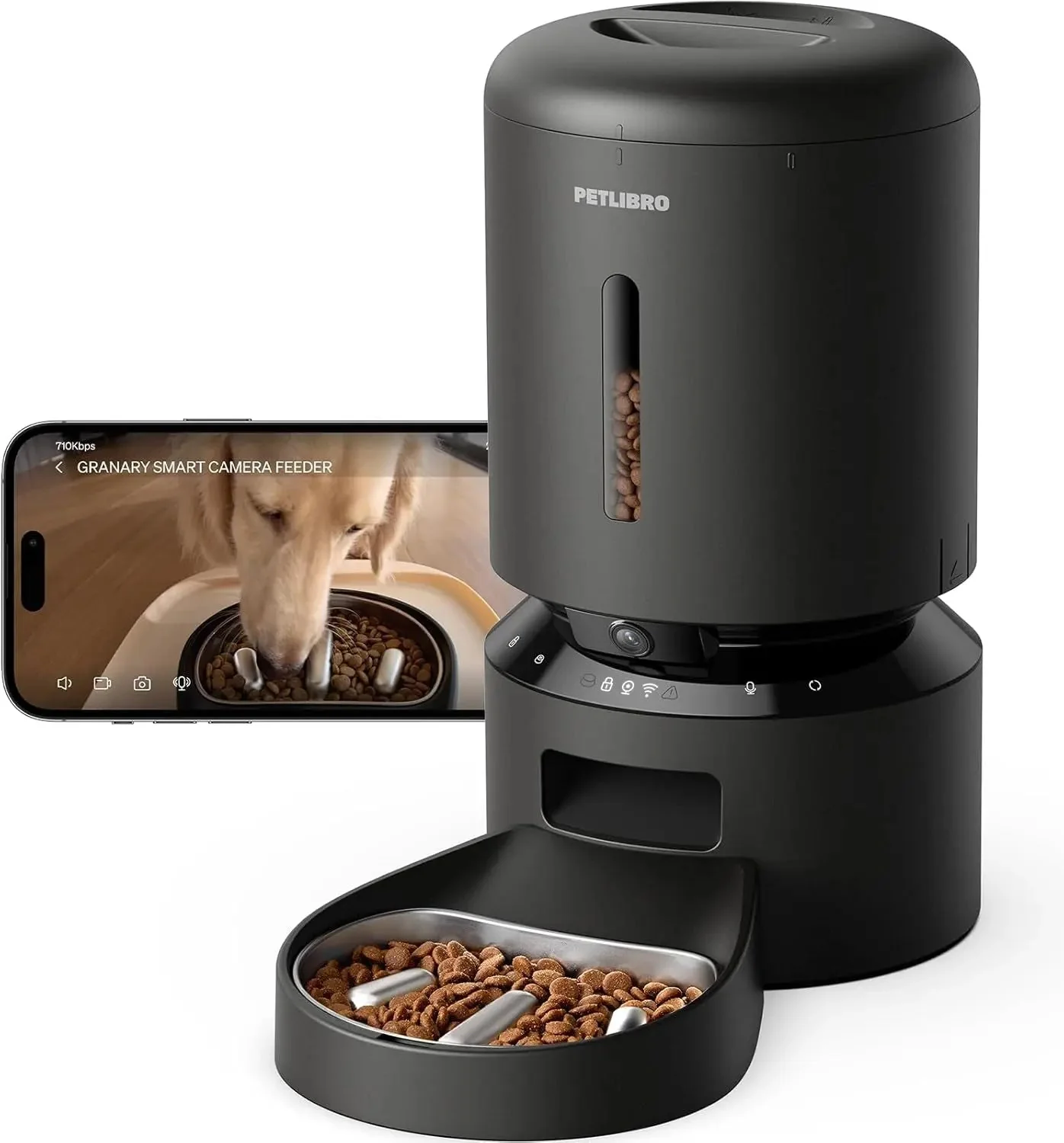 Automatic Pet Feeder 3L/5L with Camera, Timed Portions, Voice Call, Dual Power - Image 10