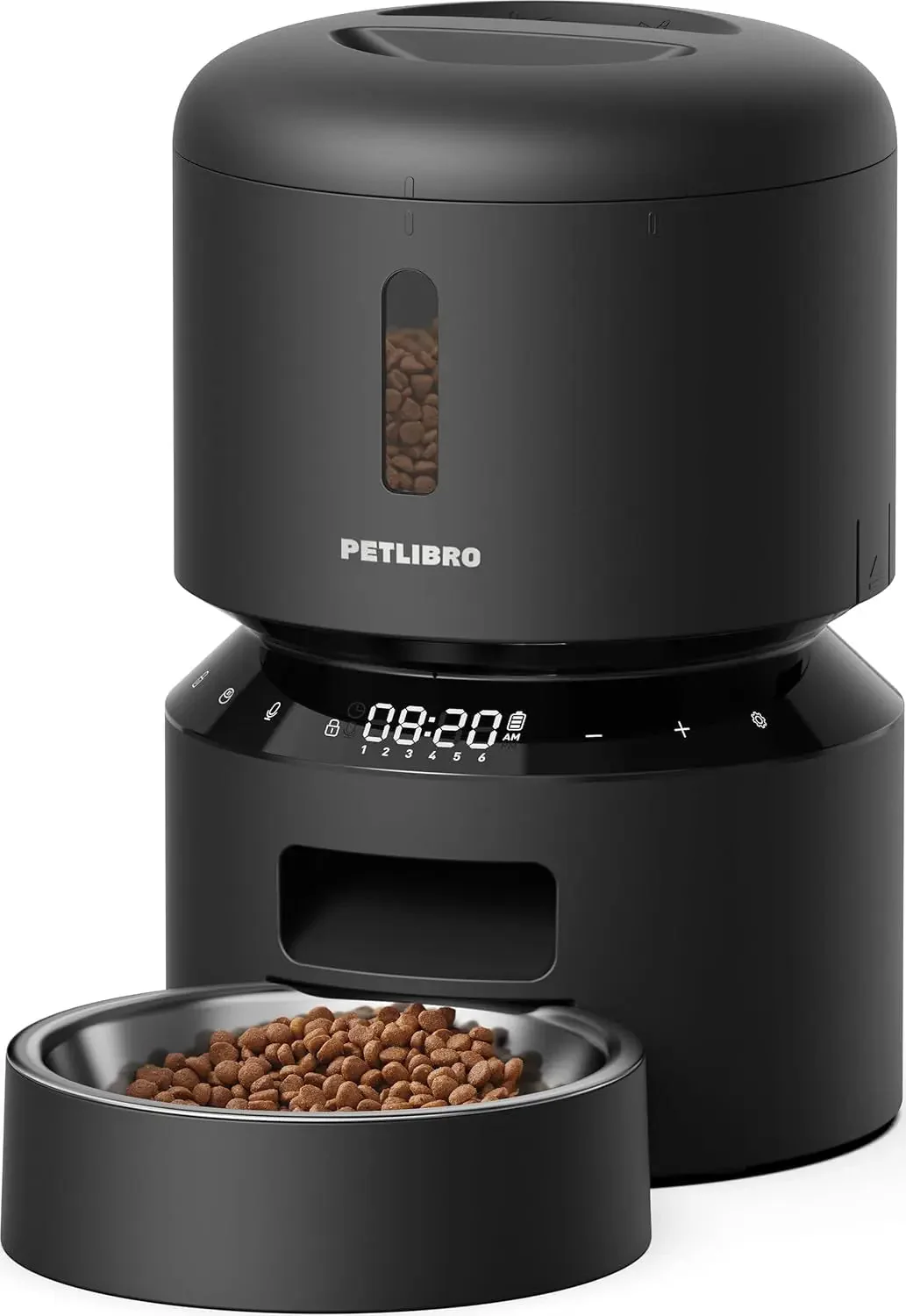 Automatic Pet Feeder 3L/5L with Camera, Timed Portions, Voice Call, Dual Power - Image 2