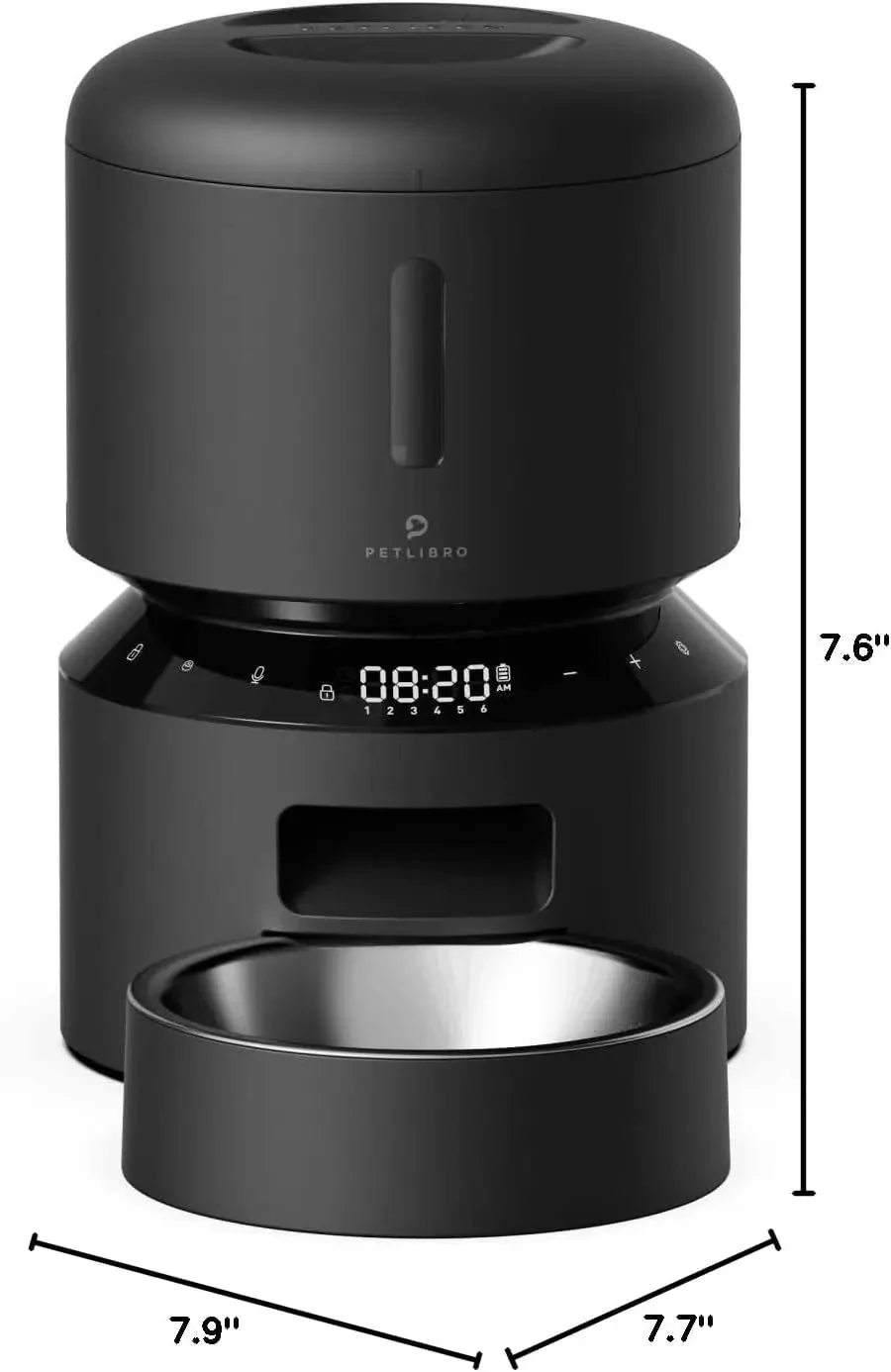 Automatic Pet Feeder 3L/5L with Camera, Timed Portions, Voice Call, Dual Power - Image 9