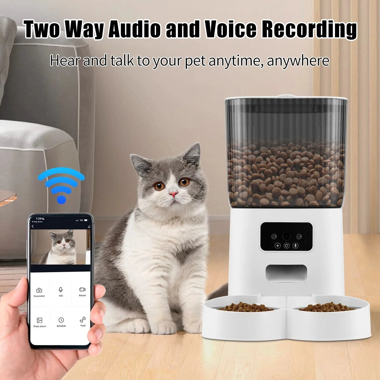 Automatic Pet Feeder with Camera - Image 4