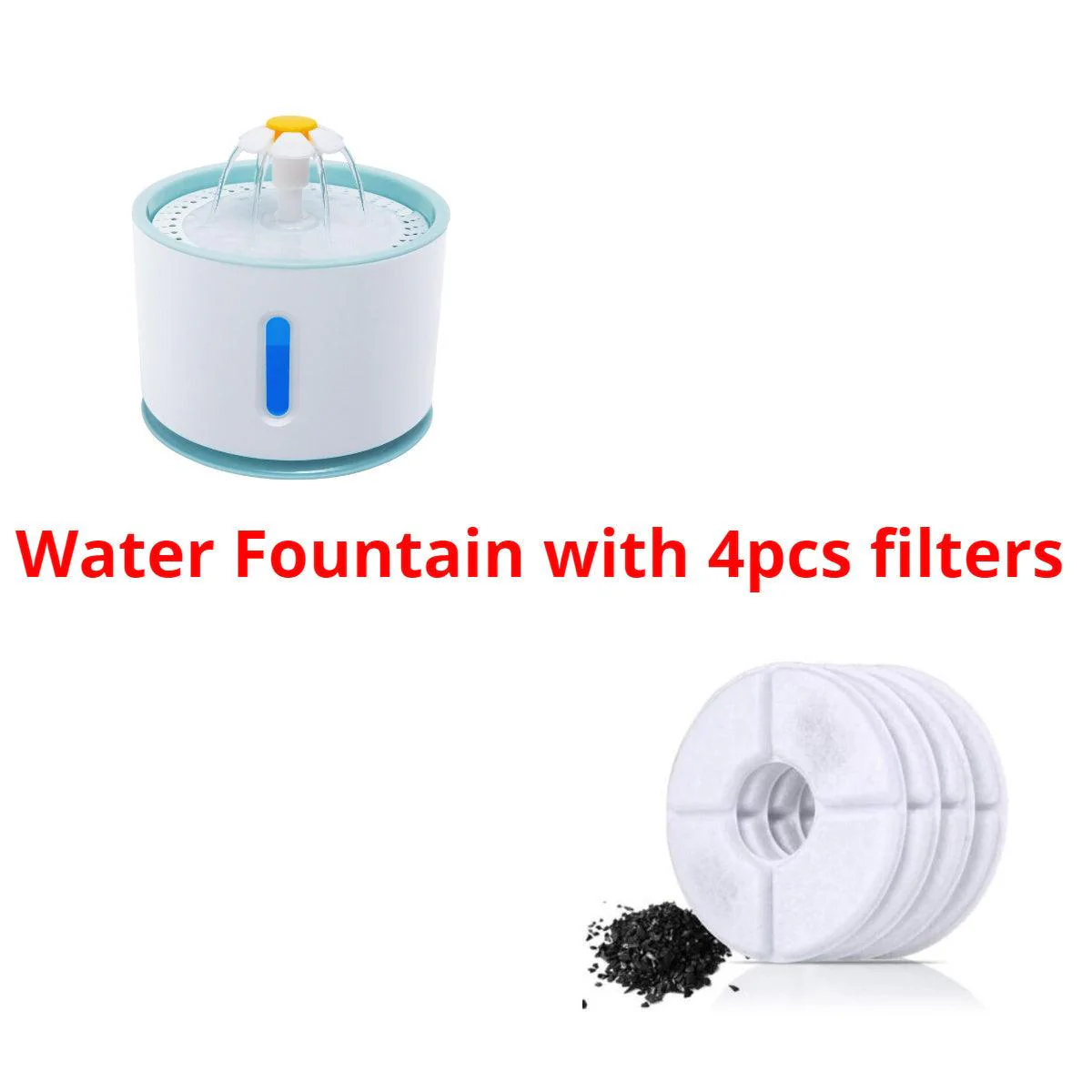 Automatic Pet Water Fountain With LED Light - Image 4