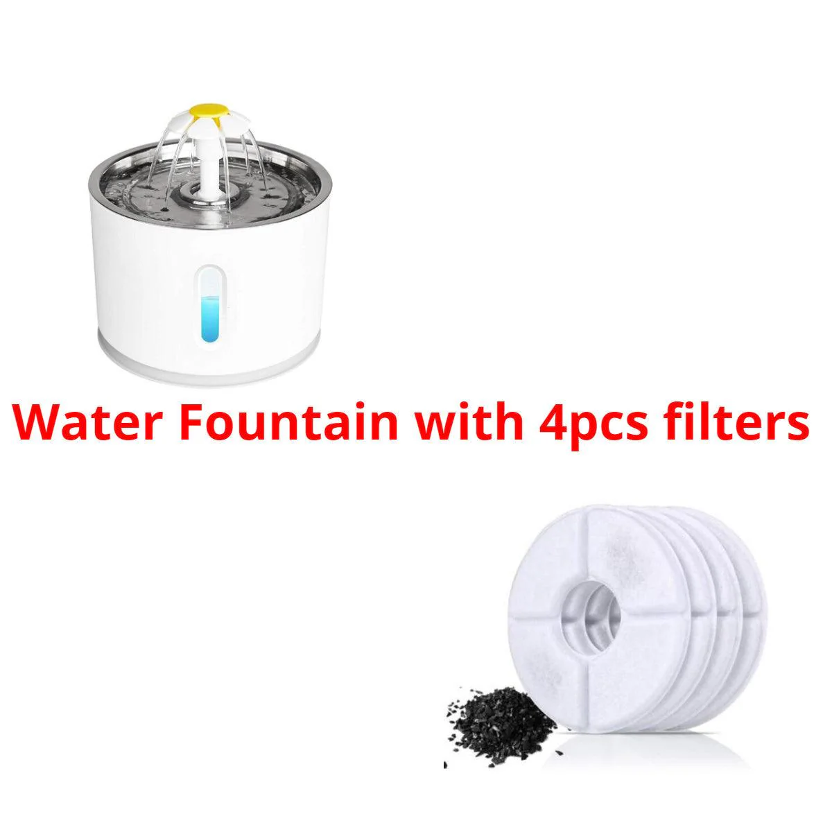 Automatic Pet Water Fountain With LED Light - Image 7