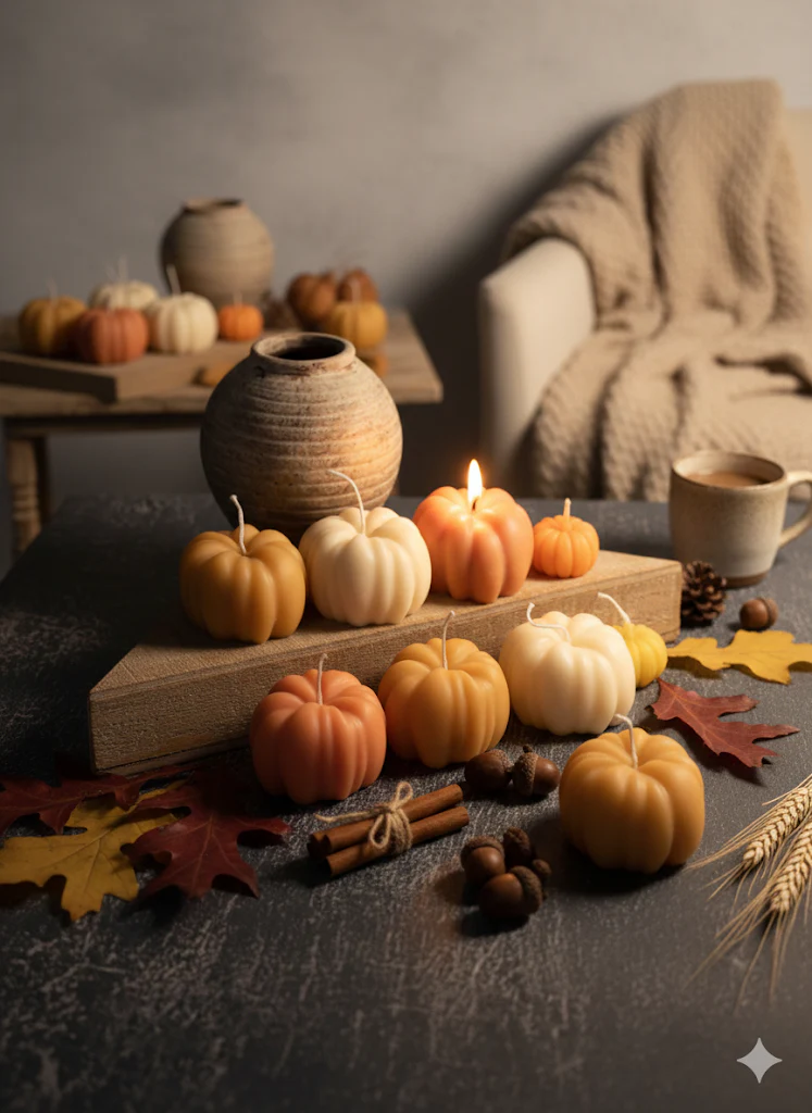 Autumn Pumpkin Candle | Hand-Poured Soy Wax - Image 2