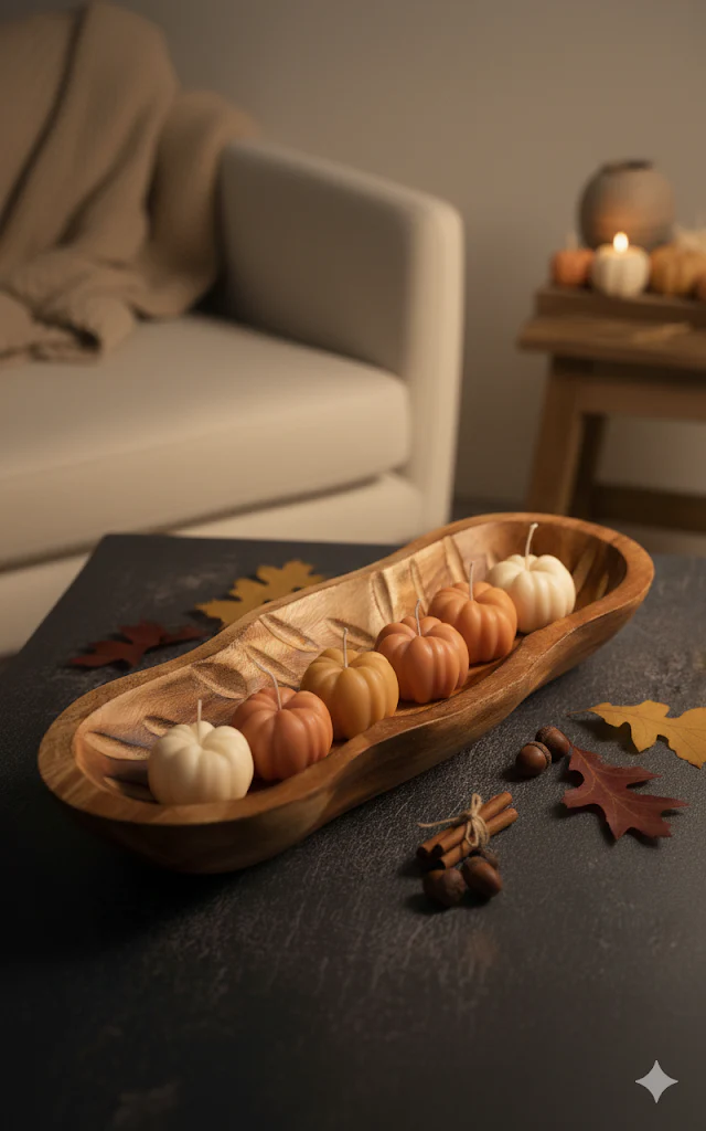 Autumn Pumpkin Candle | Hand-Poured Soy Wax - Image 5