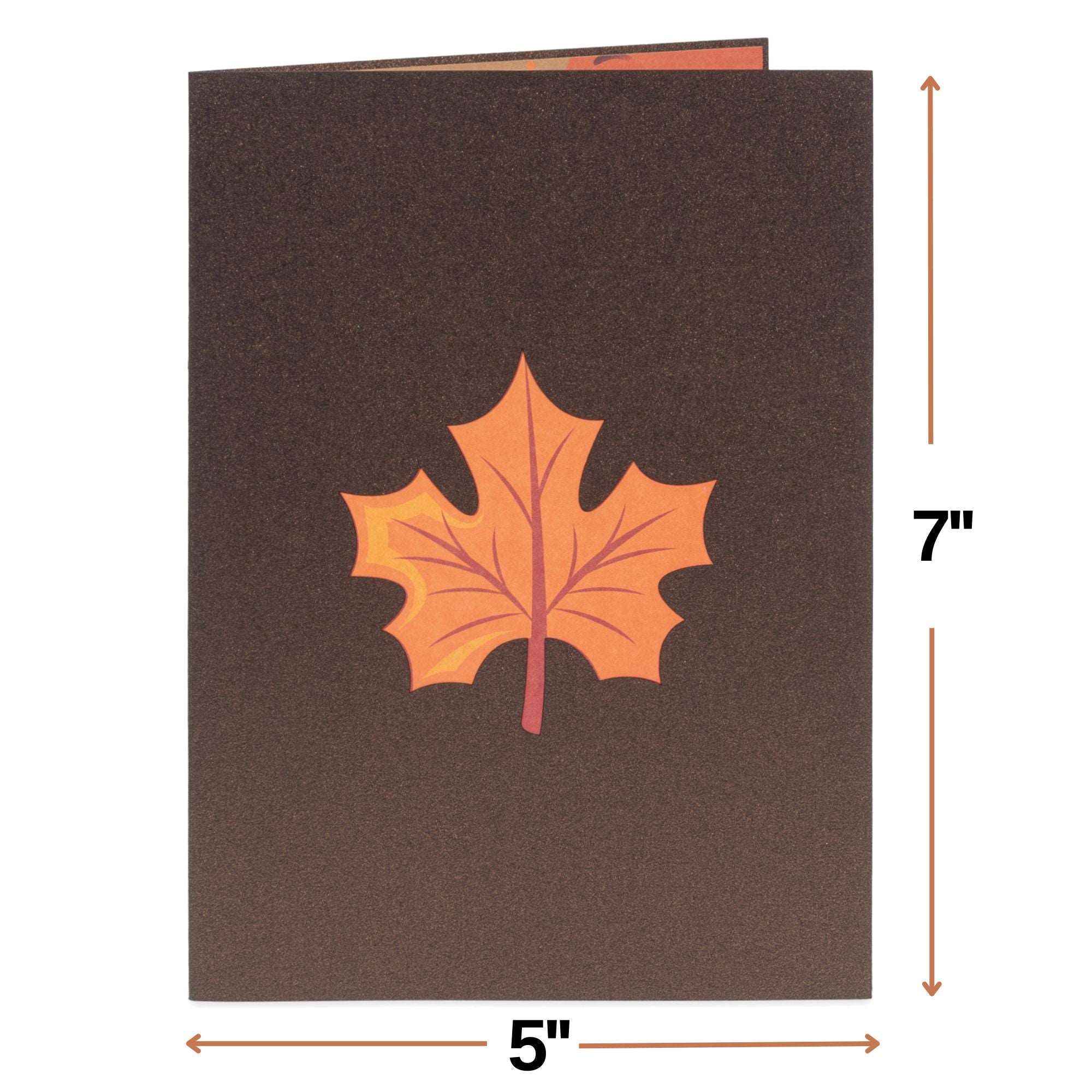 Autumn Tree Pop Up Card - Image 4