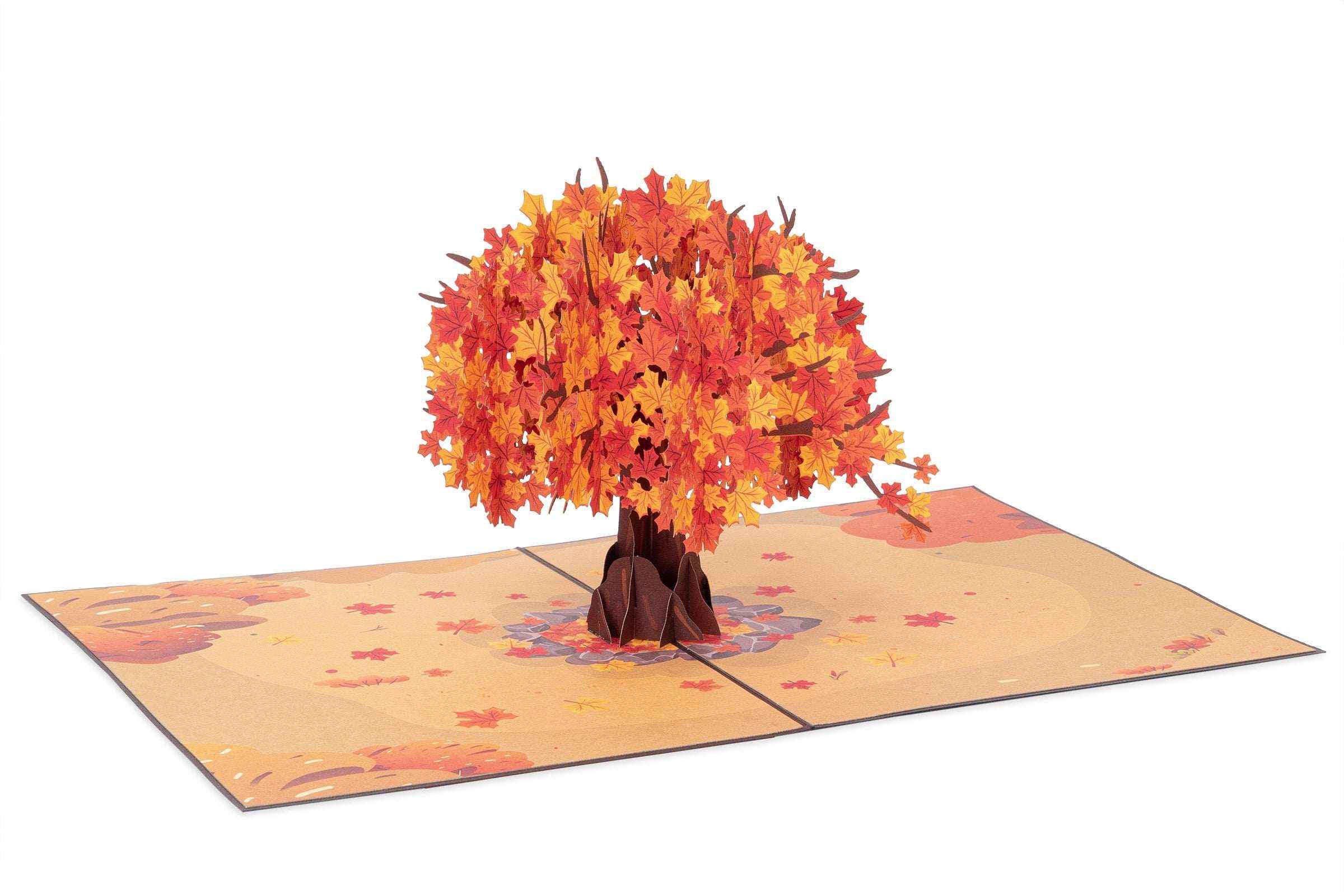 Autumn Tree Pop Up Card - Image 6