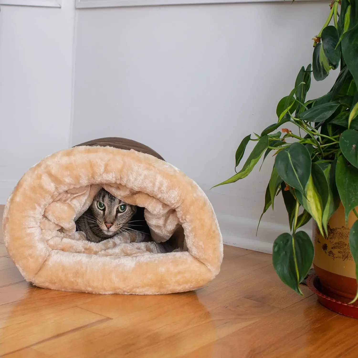 Autumn & Winter Cat Sleeping Bag - Warm, Semi-Enclosed Nest - Image 6