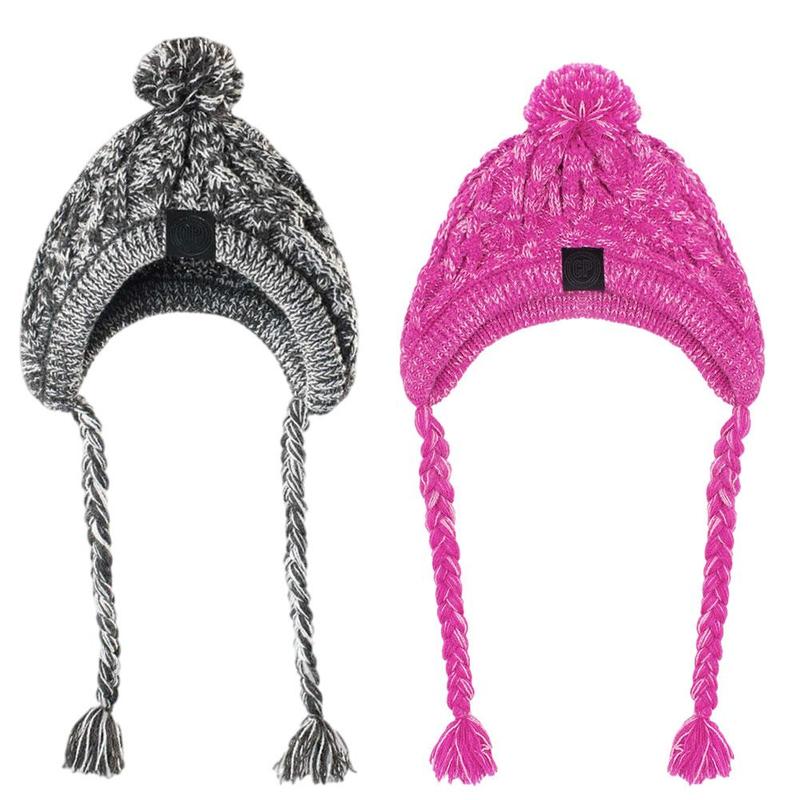 Autumn Winter Warm Knitted Pet Hats With Fluffy Ball - Image 2