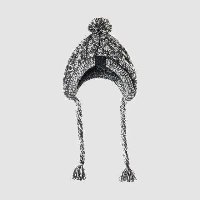Autumn Winter Warm Knitted Pet Hats With Fluffy Ball - Image 20